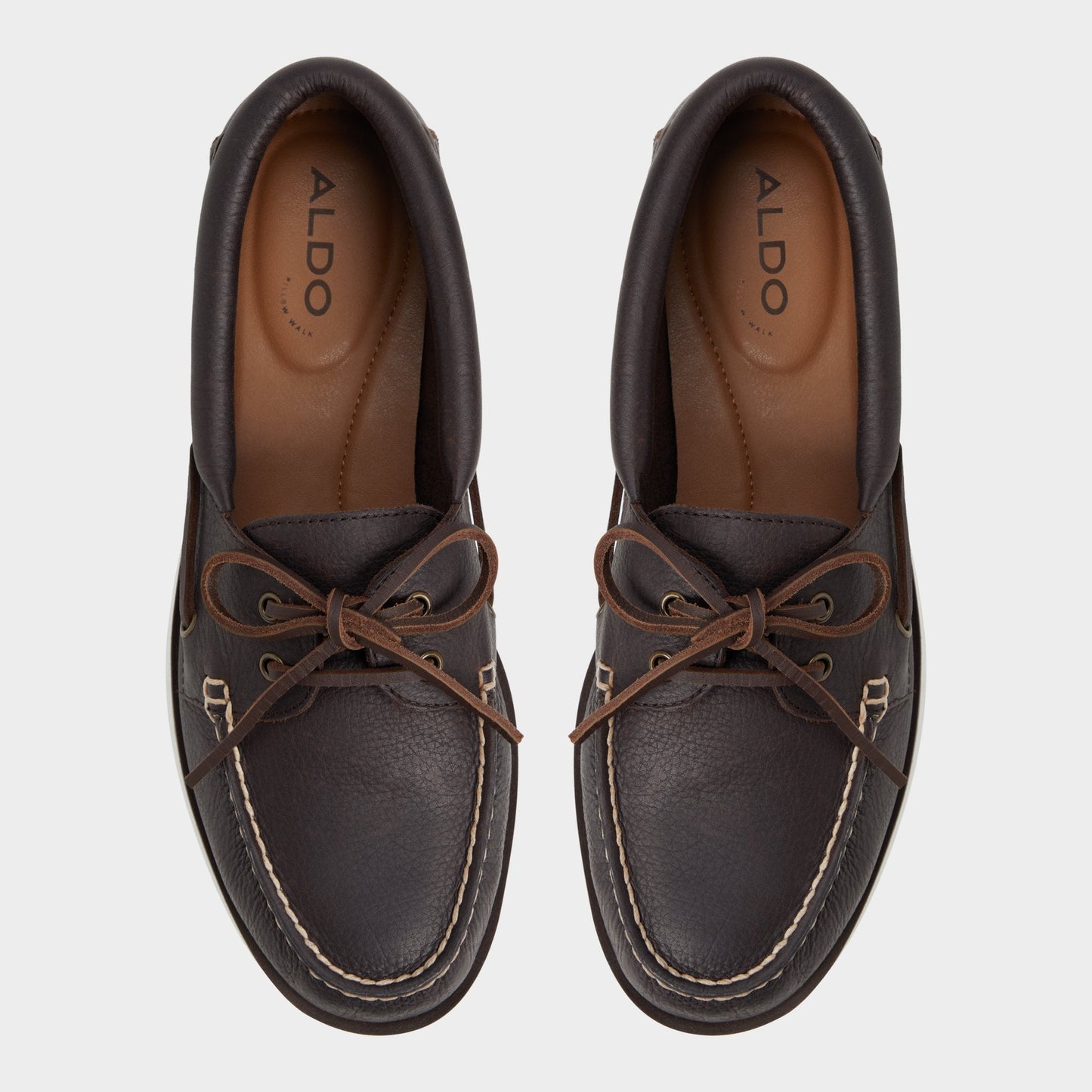 Aldo Musker Dark Brown Men's Boat shoes - Boat shoe Men