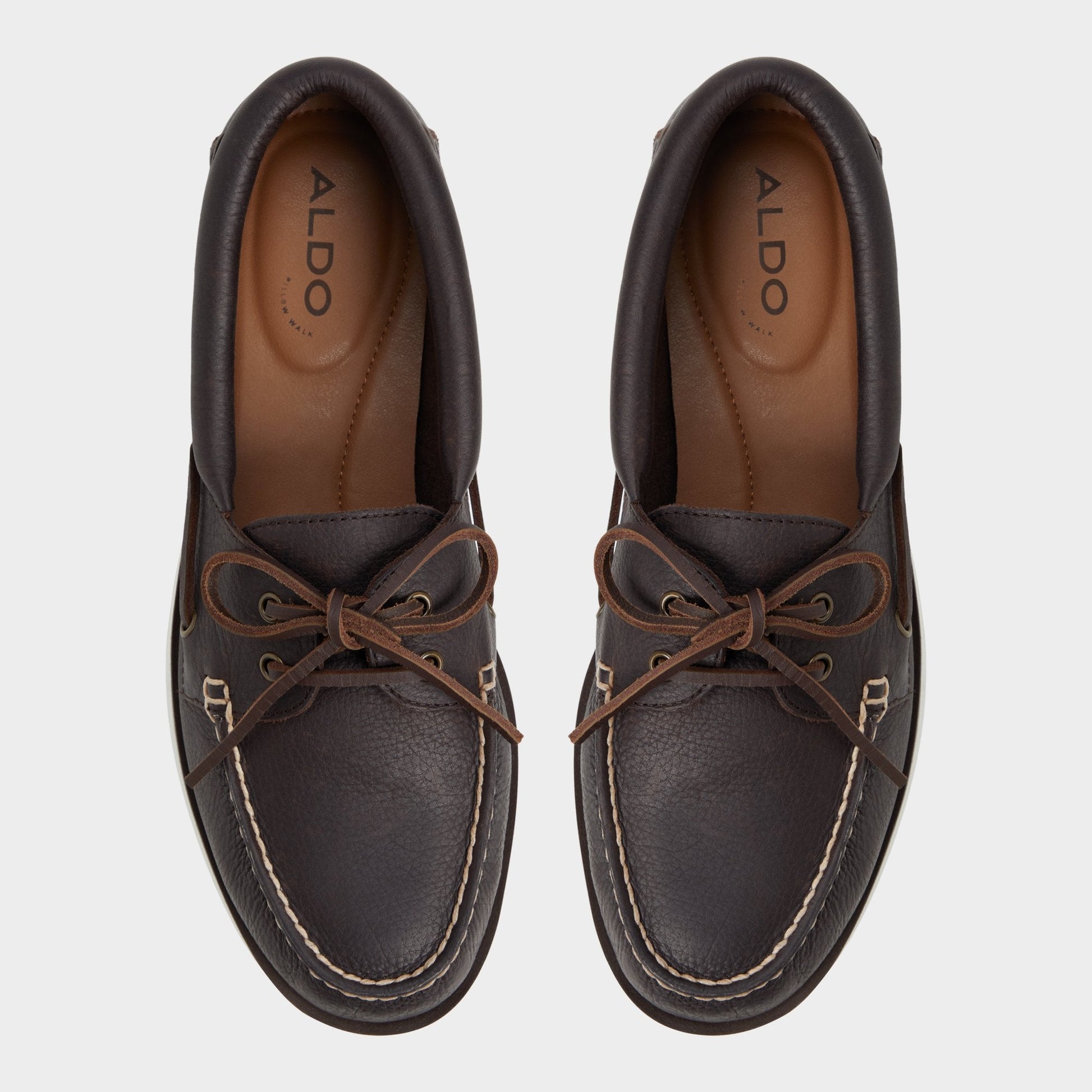 Aldo Musker Dark Brown Men's Boat shoes - Boat shoe Men