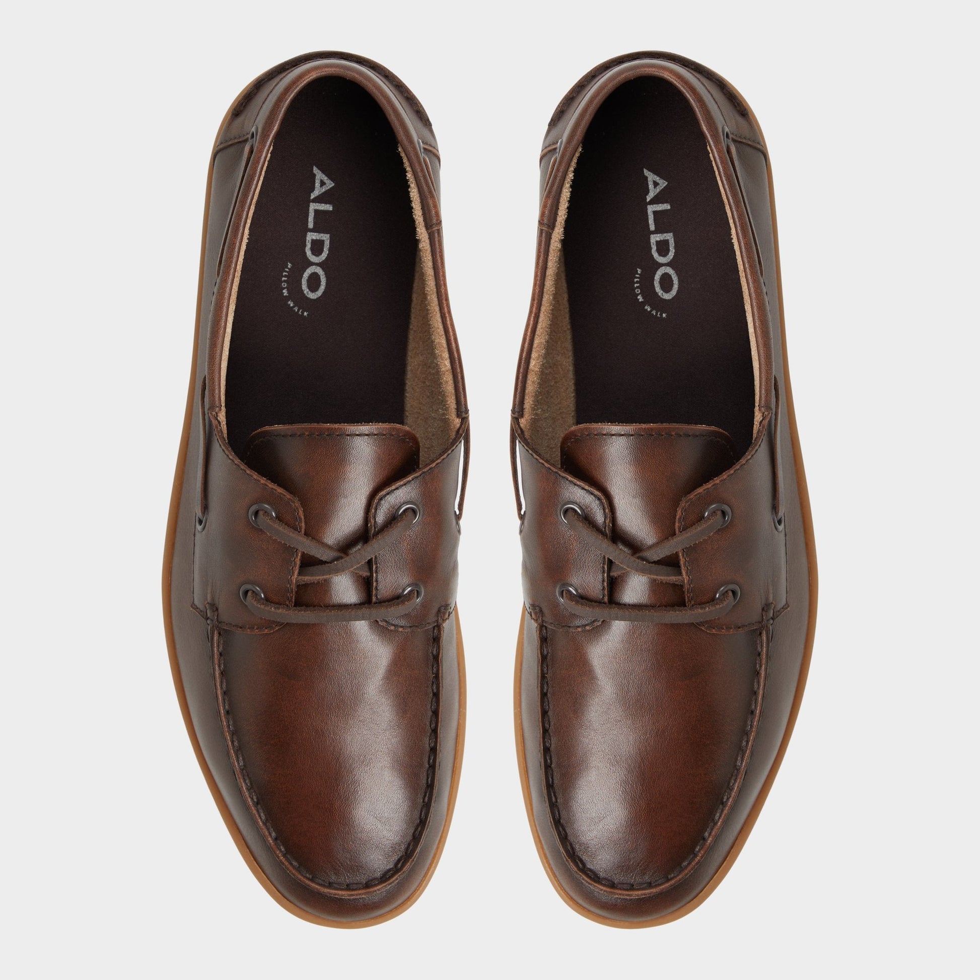 Aldo Portwind Brown Men's Casual Shoes - Boat shoe Men
