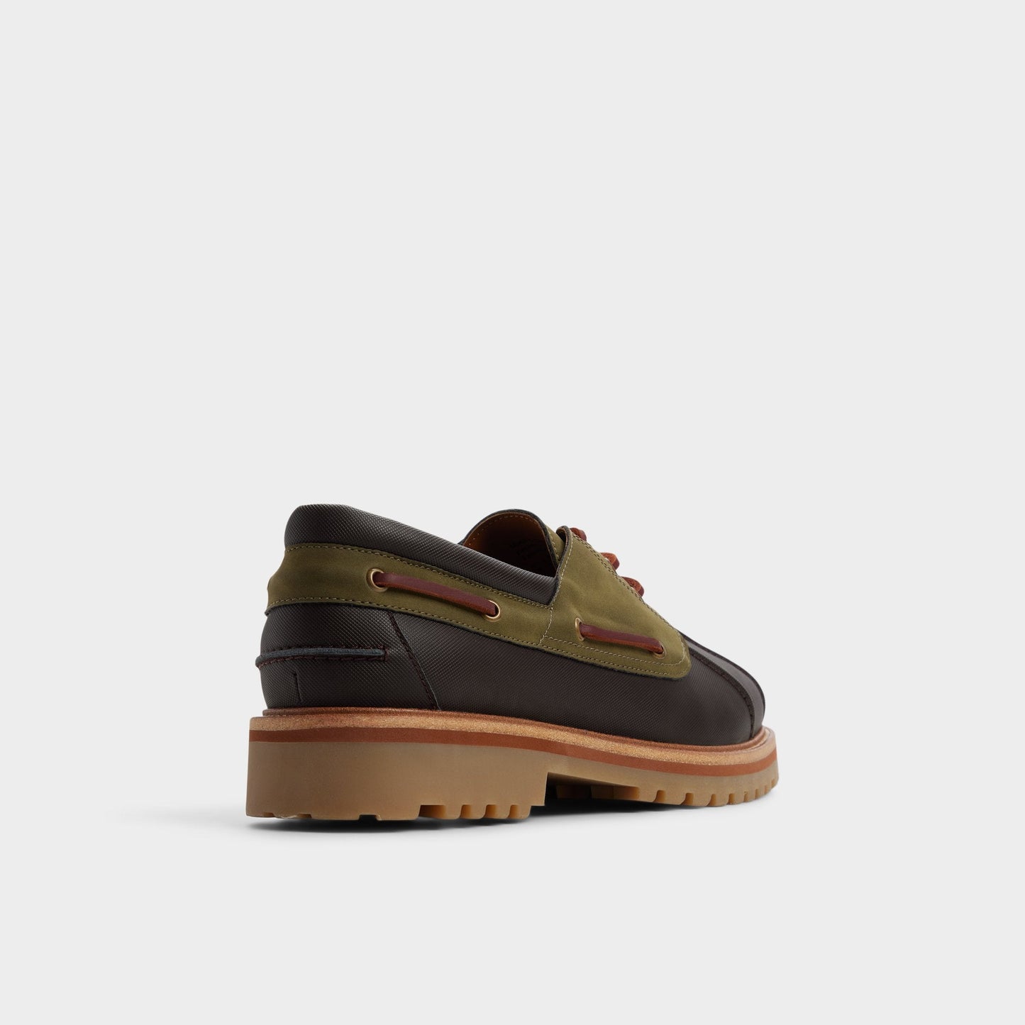 Aldo Finn in Brown Primary Multi - Boat shoe, Lug sole Men