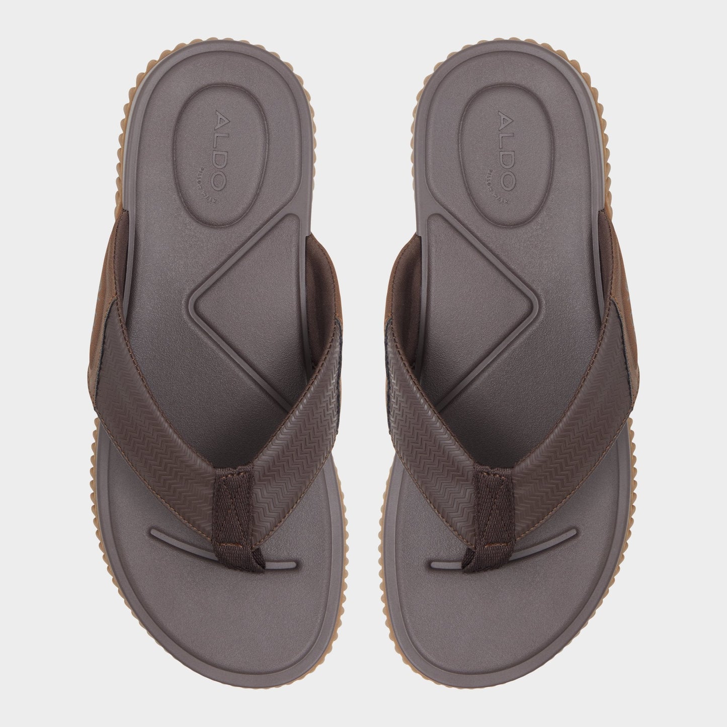 Aldo Riptide Other Brown Men's Flip flops - Flip flop Men