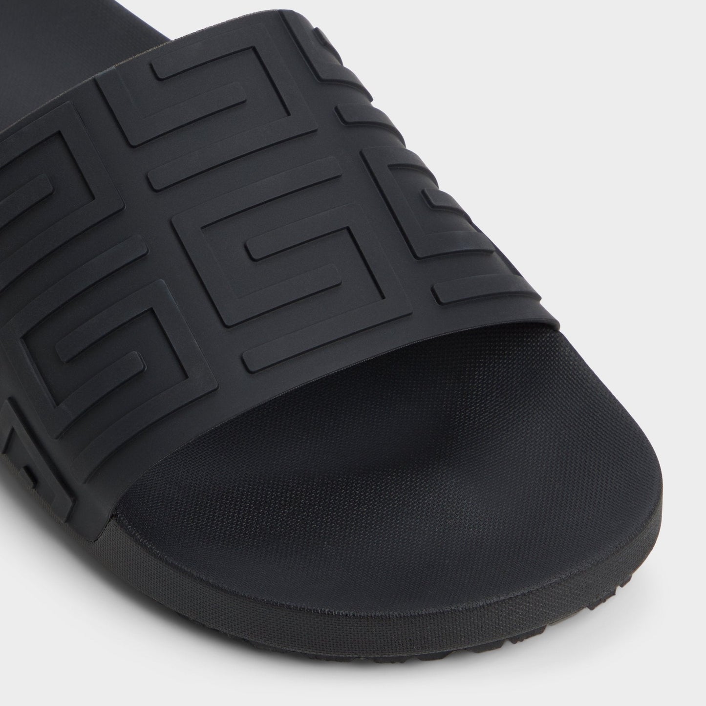 Aldo Atrani Black Men's Slides - Slide sandal Men