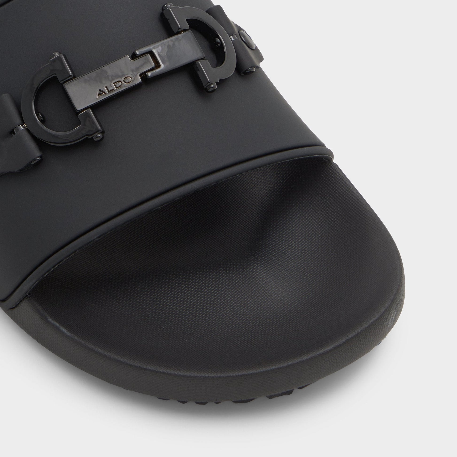 Aldo Loungeslide Black Men's Slides - Slide sandal Men