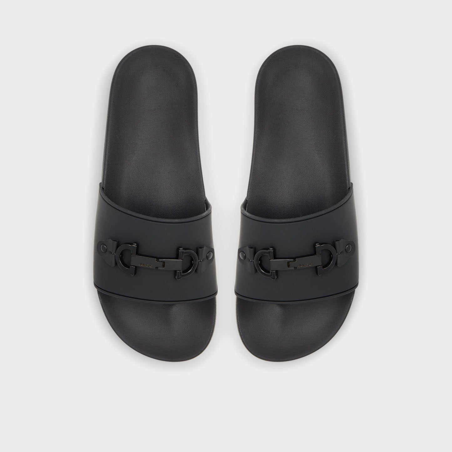 Aldo Loungeslide Black Men's Slides - Slide sandal Men