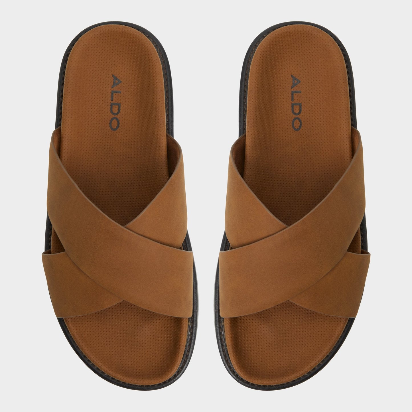 Aldo Marrin Cognac Men's Slides - Slide sandal Men