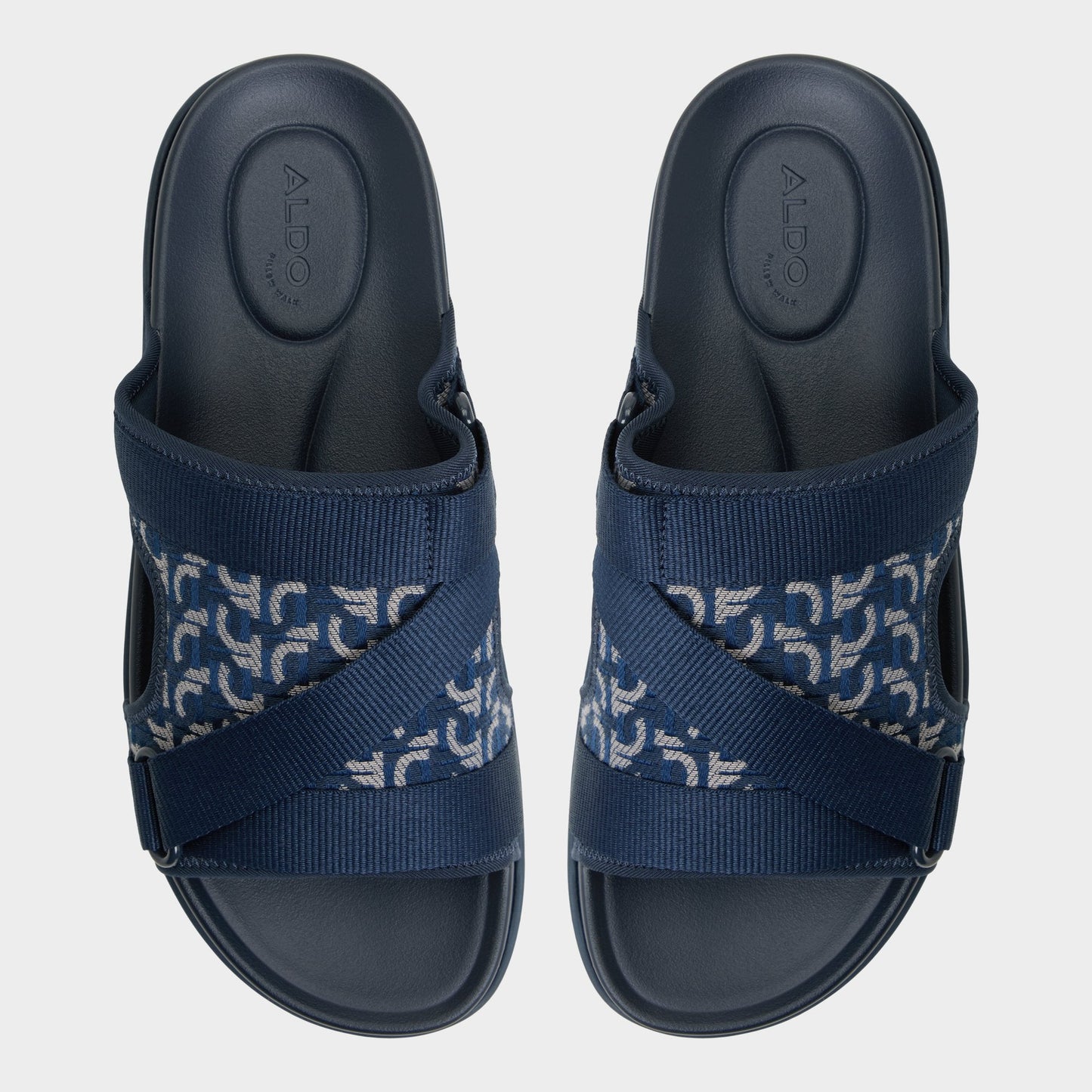 Aldo Deniels Other Navy Men's Slides - Slide sandal Men