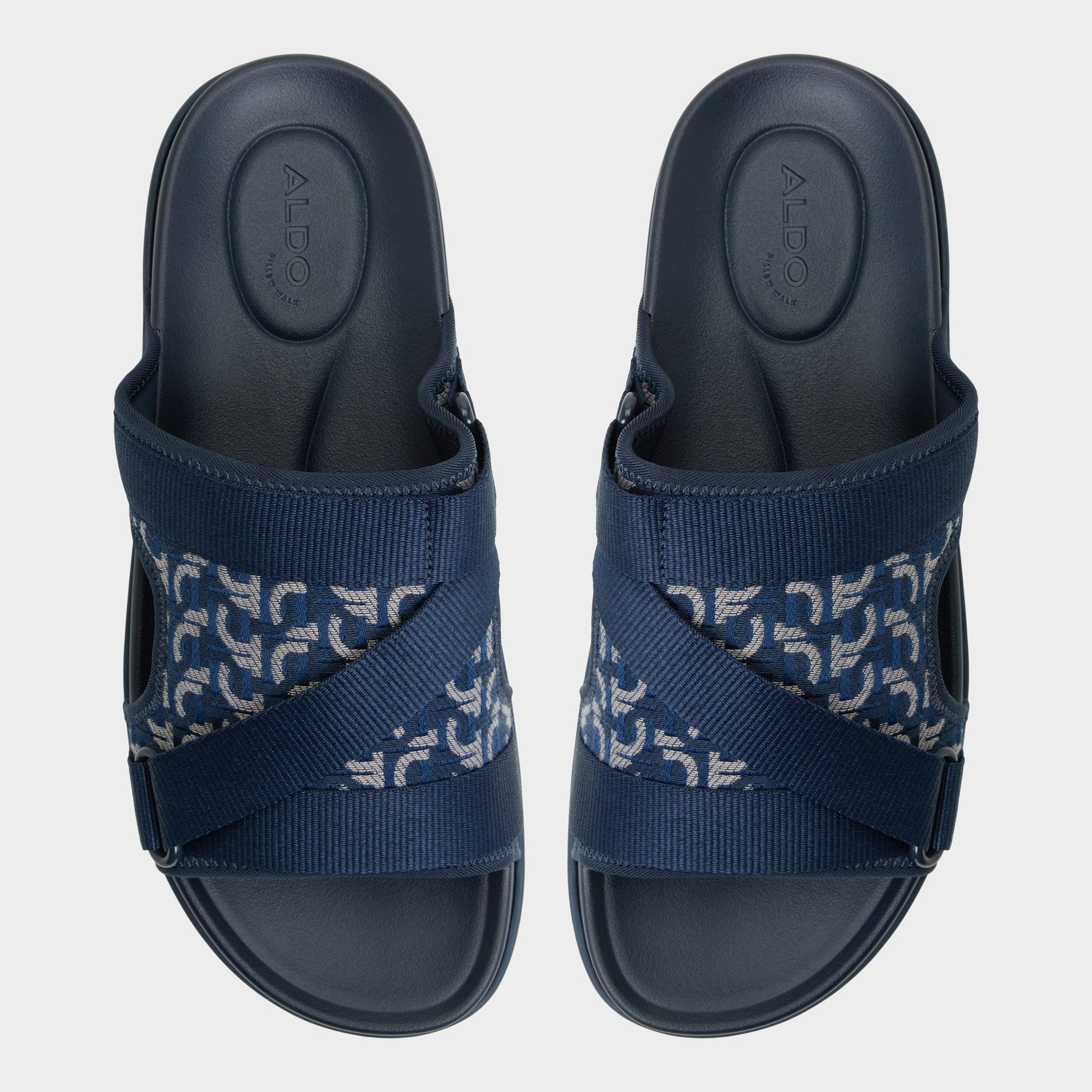Aldo Deniels Other Navy Men's Slides - Slide sandal Men