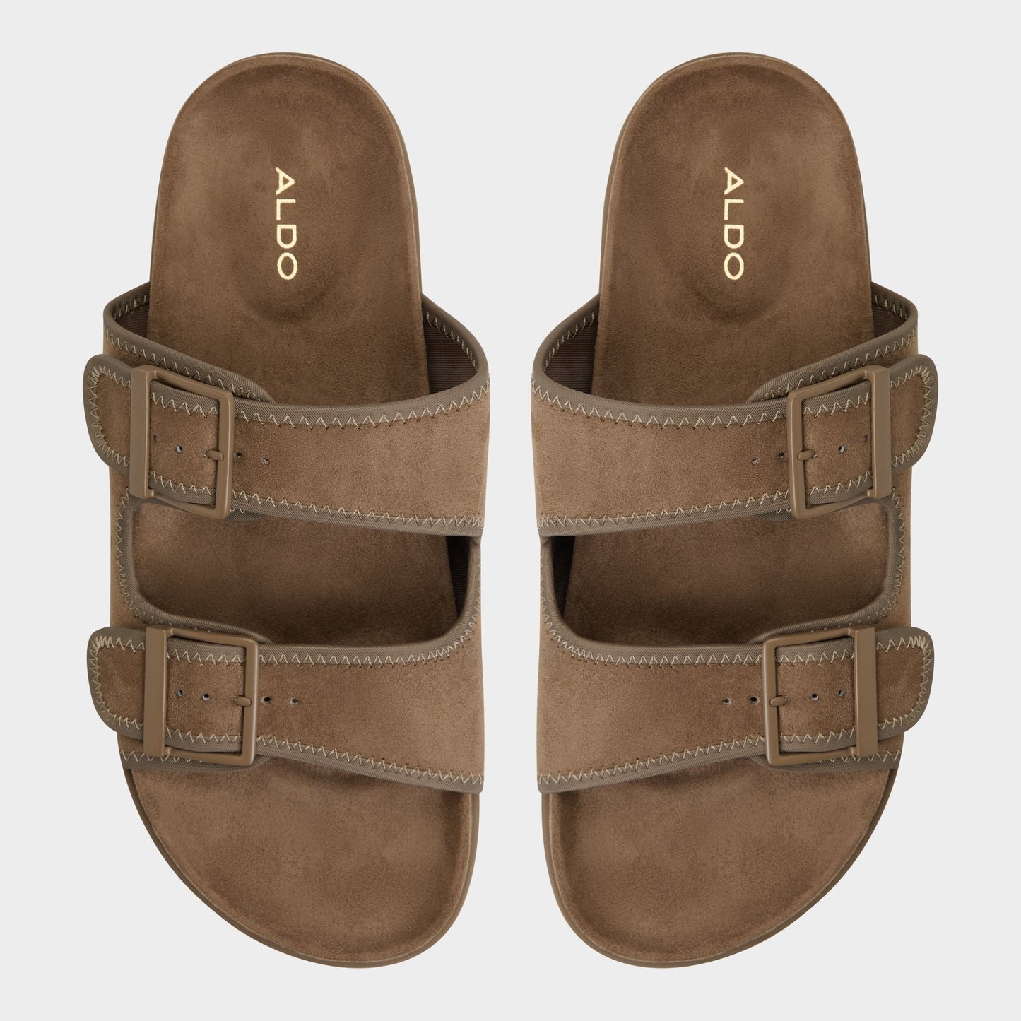 Aldo Sunnyside Light Brown Men's Slides - Slide sandal Men
