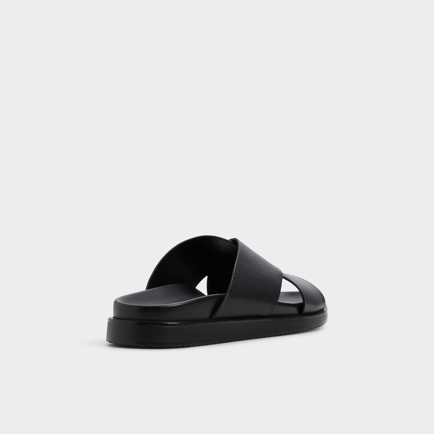 Aldo Darley Black Men's Sandals & Slides - Strappy flat sandal Men