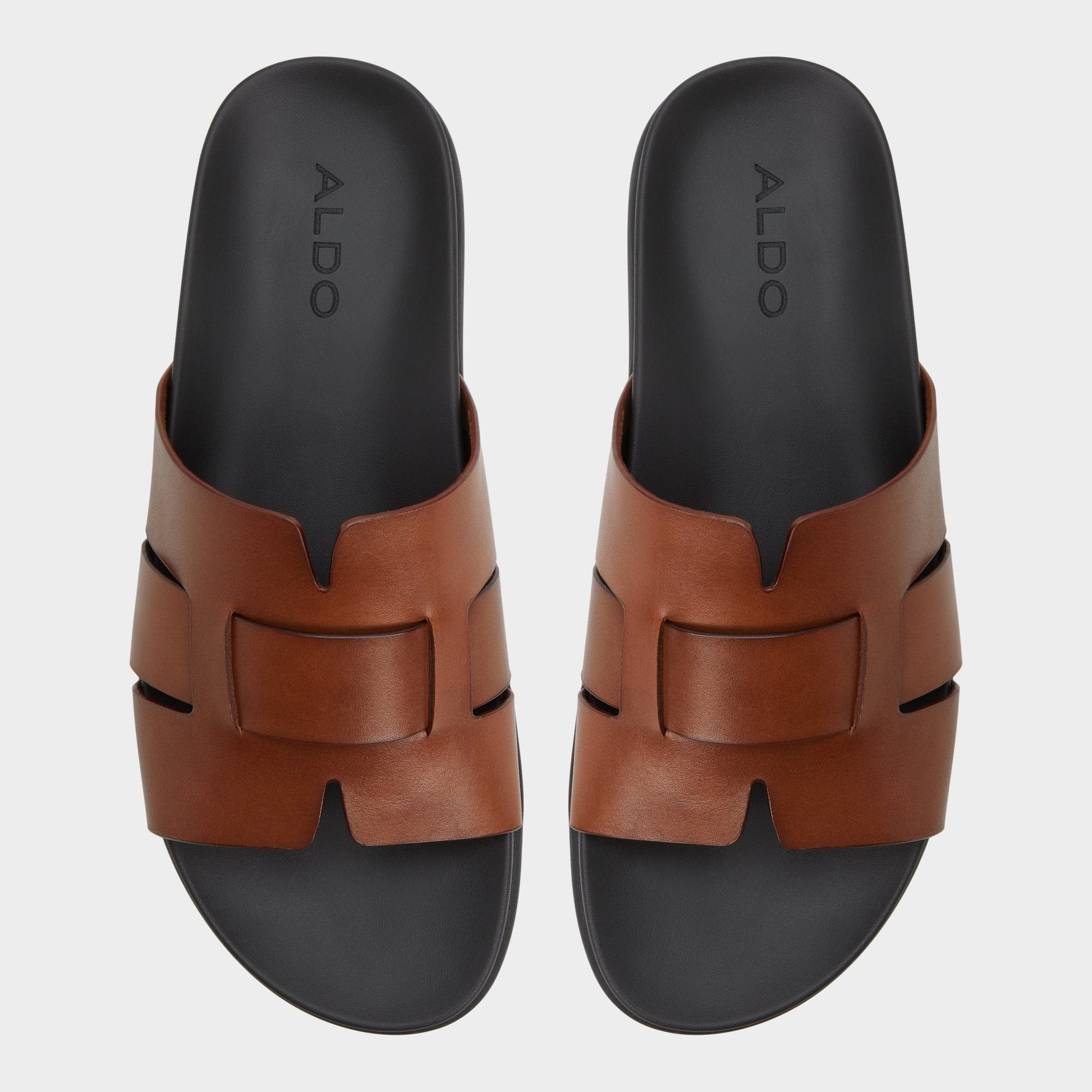 Aldo Padien Cognac Men's Sandals & Slides - Slide sandal Men