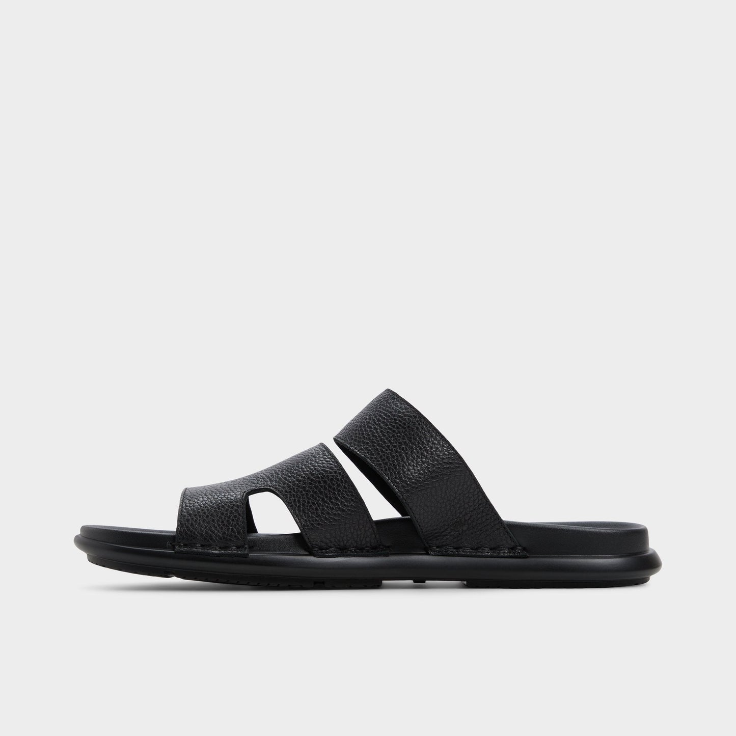 Aldo Windham Black Men's Sandals & Slides - Slide sandal Men