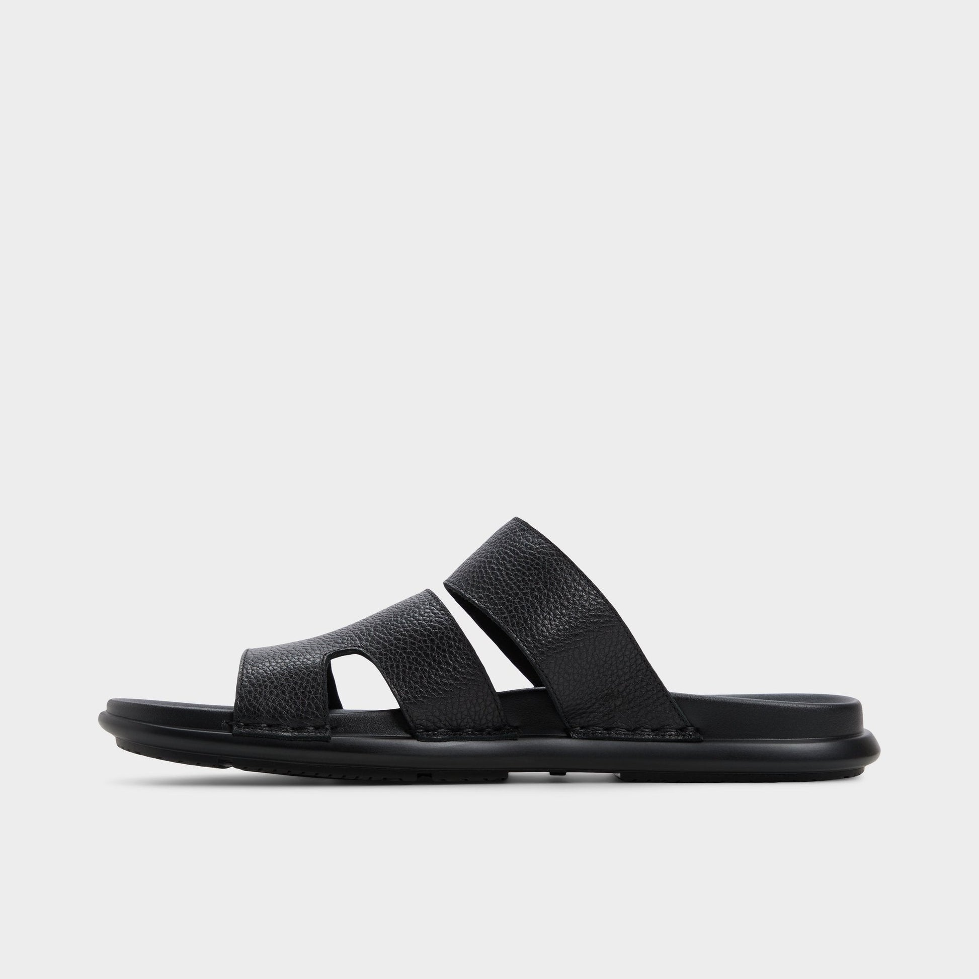 Aldo Windham Black Men's Sandals & Slides - Slide sandal Men