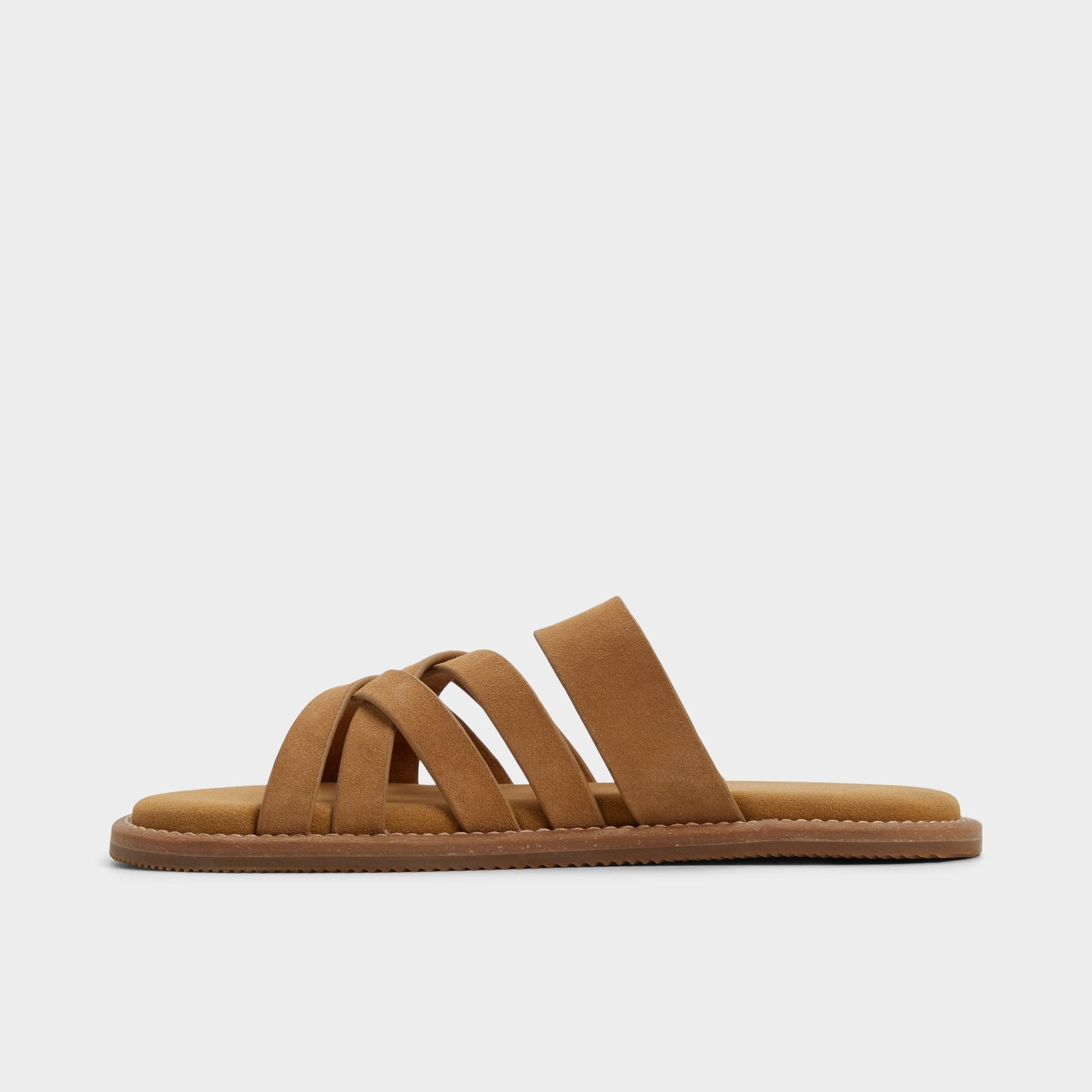Aldo Haniff Camel Men's Sandals & Slides - Strappy flat sandal Men