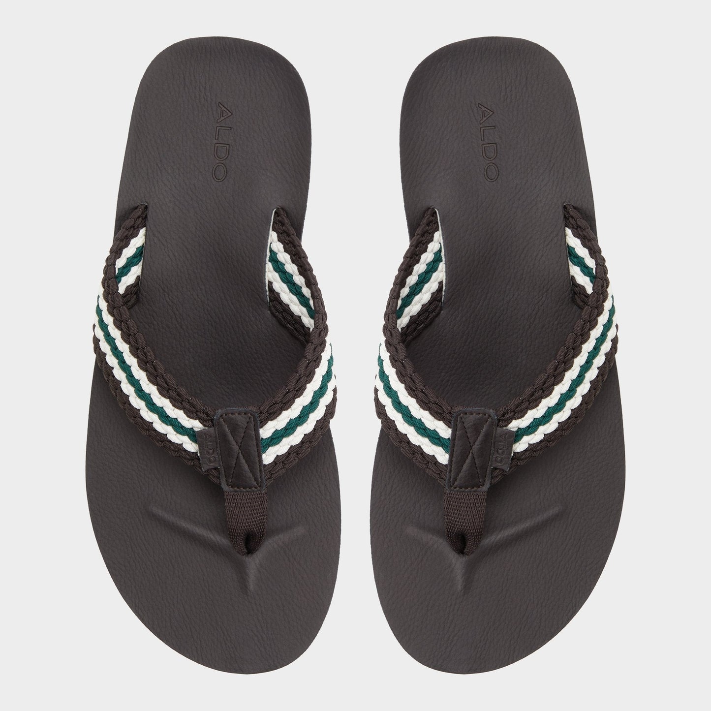 Aldo Adede Dark Brown Men's Flip flops - Flip flop Men