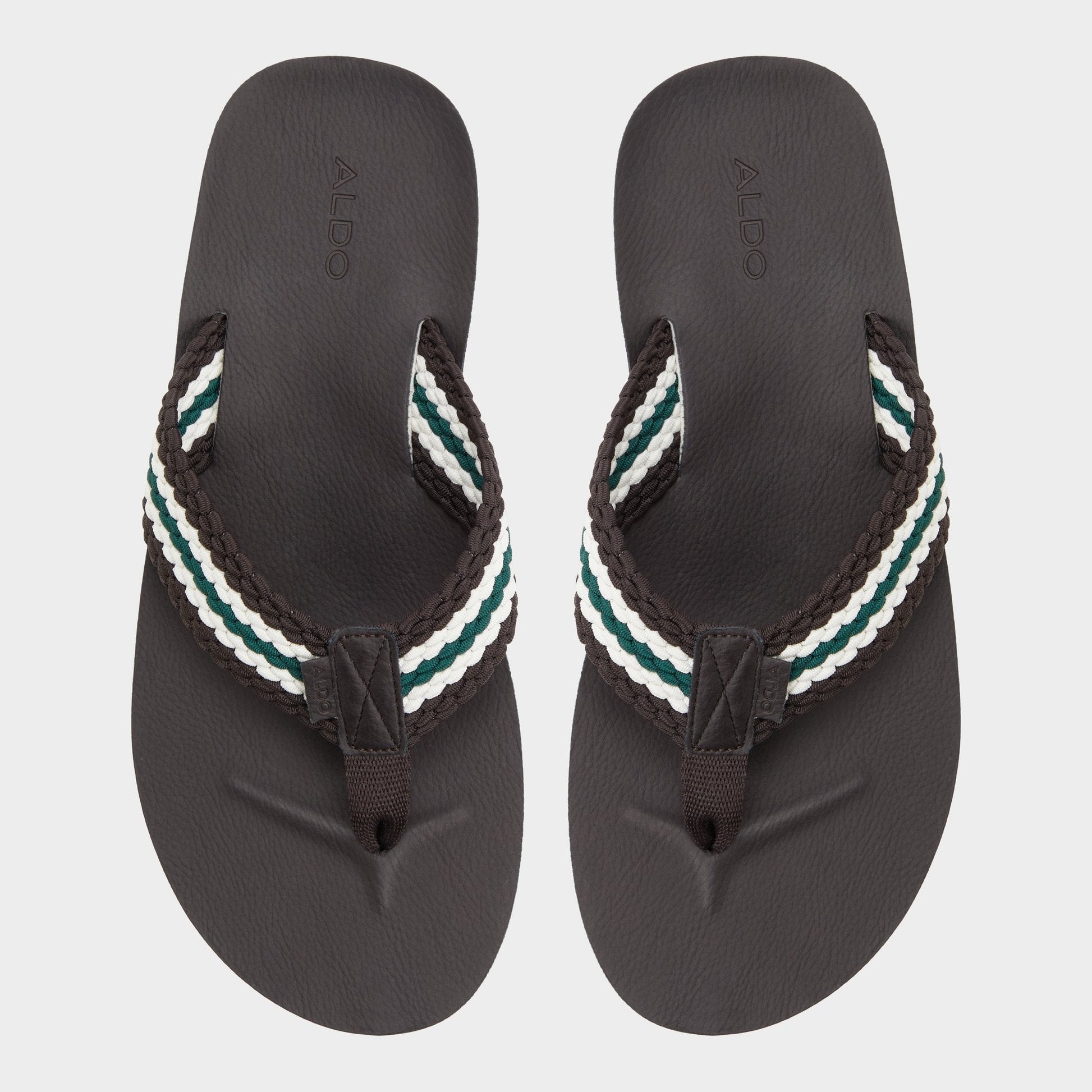 Aldo Adede Dark Brown Men's Flip flops - Flip flop Men
