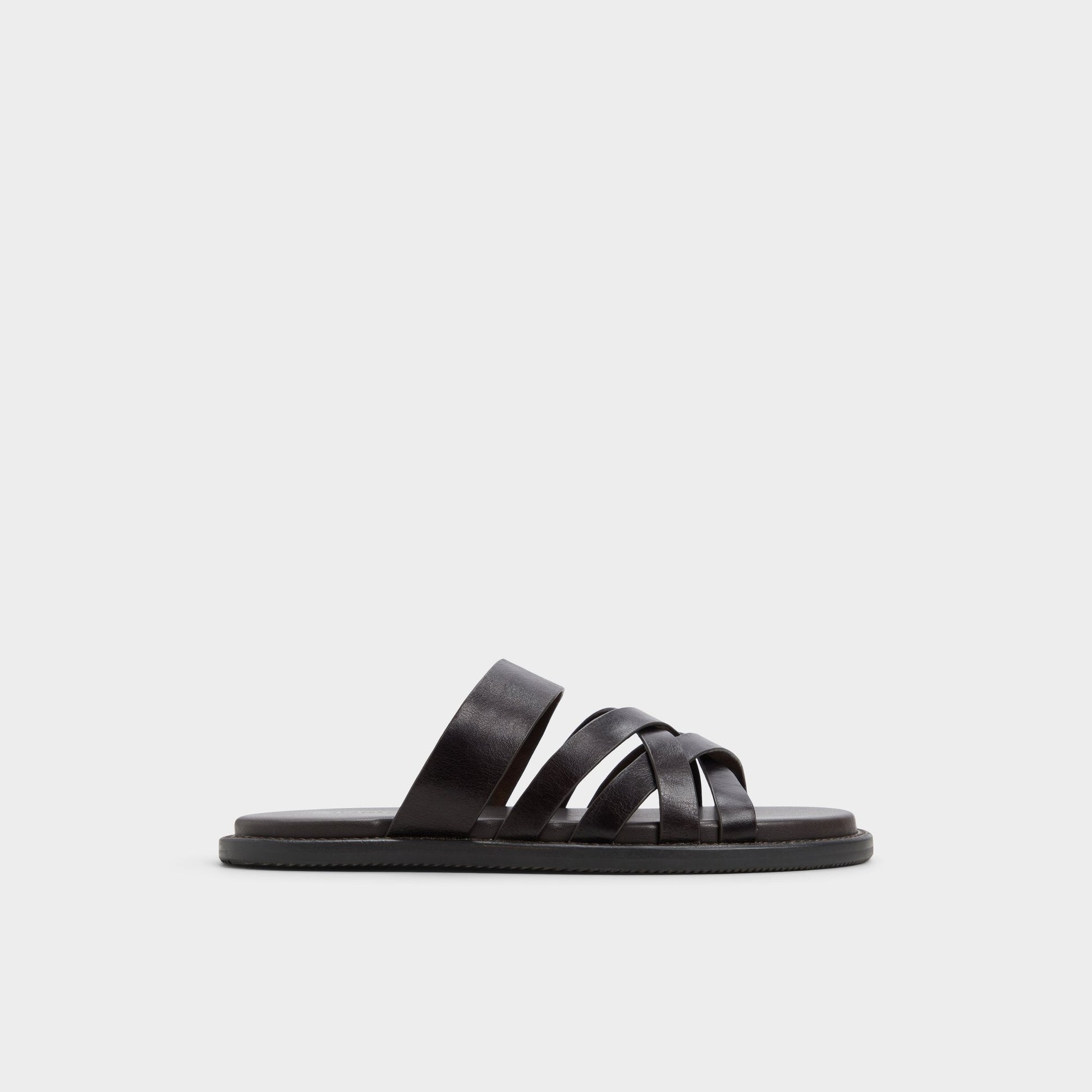 Aldo Haniff Brown Men's Sandals & Slides - Strappy flat sandal Men