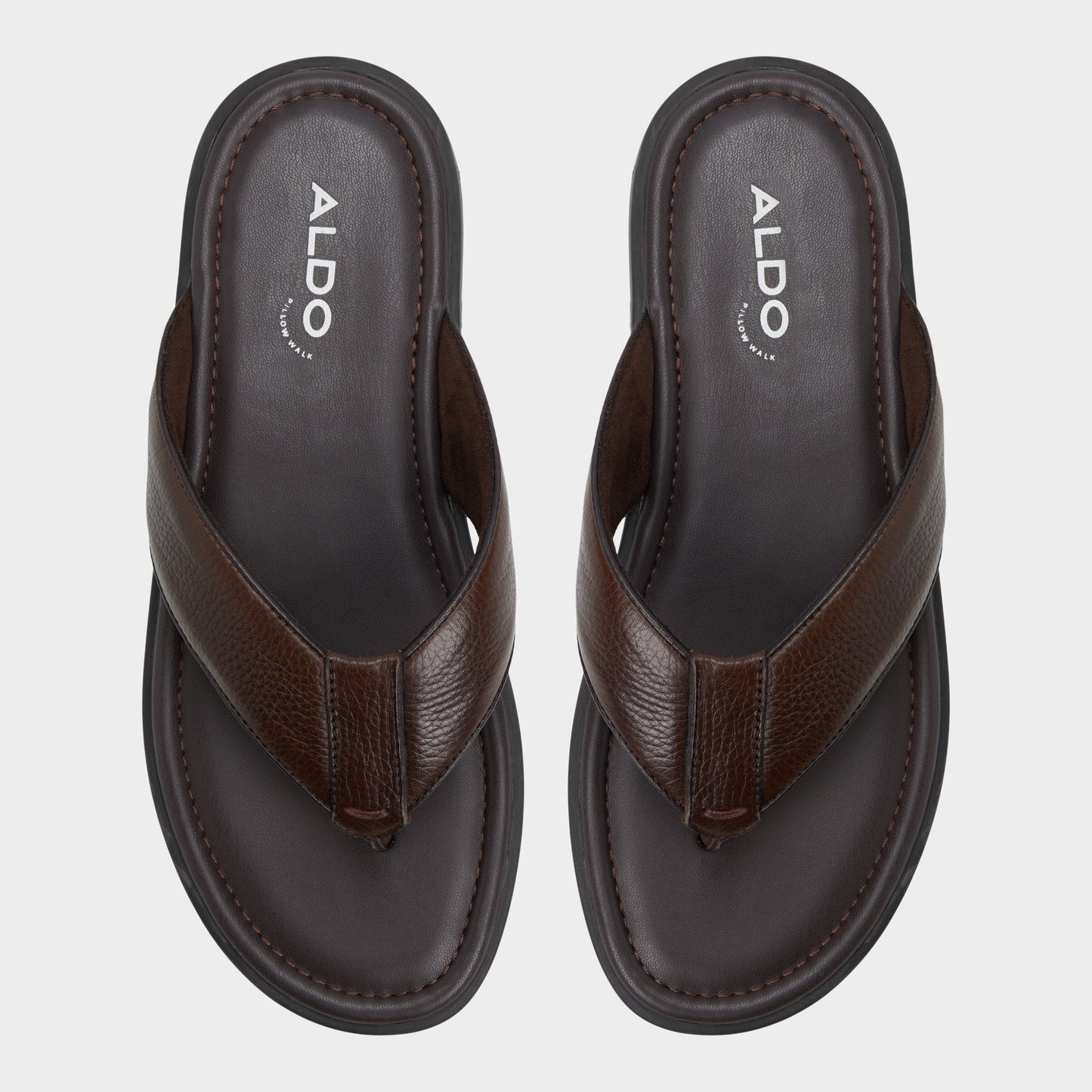 Aldo Tazzo Dark Brown Men's Flip flops - Flip flop Men