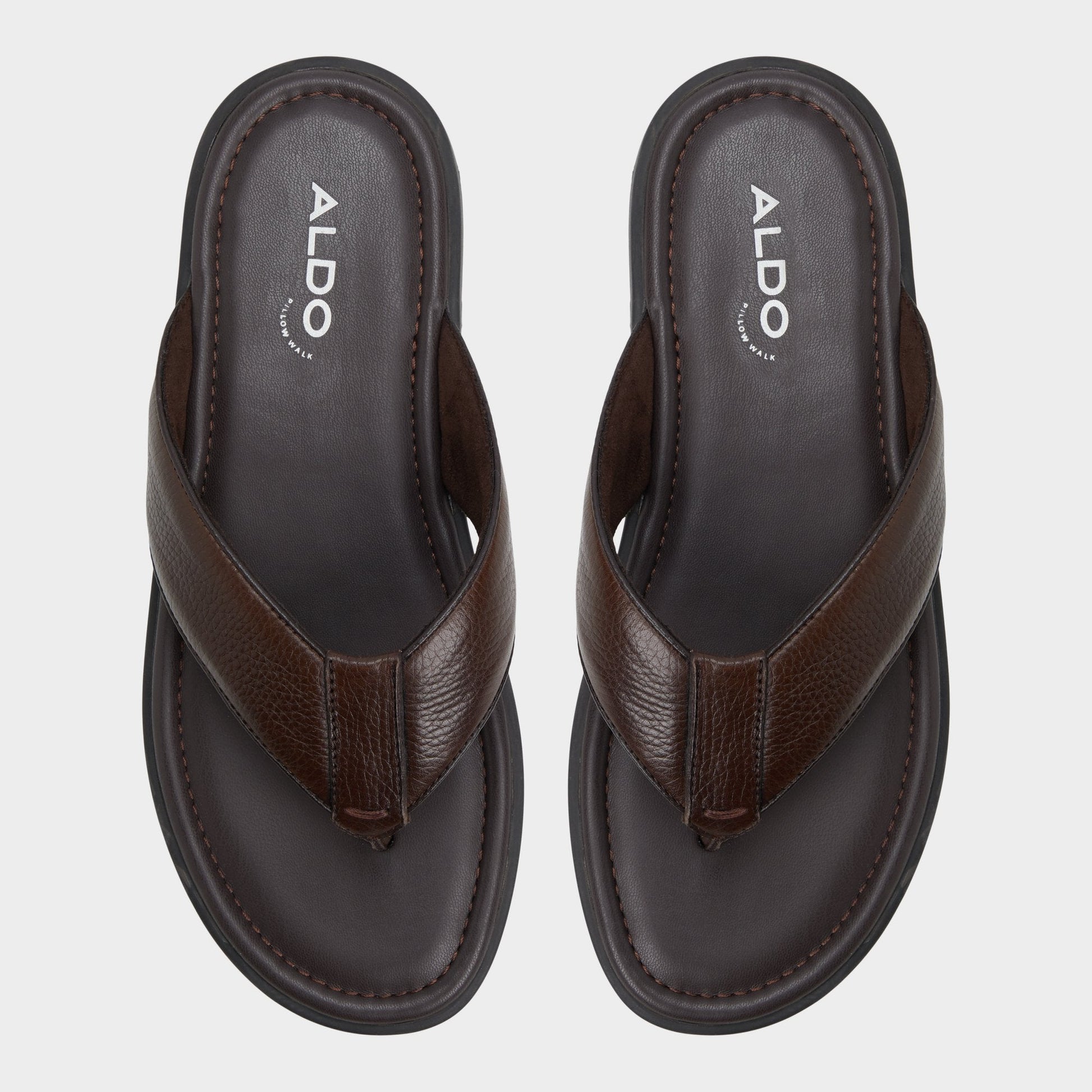 Aldo Tazzo Dark Brown Men's Flip flops - Flip flop Men