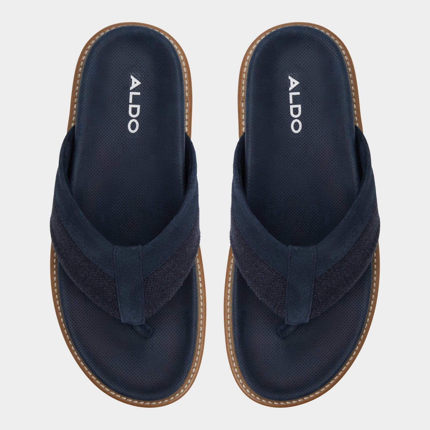Aldo Beachbreeze Navy Men's Slides - Slide sandal Men