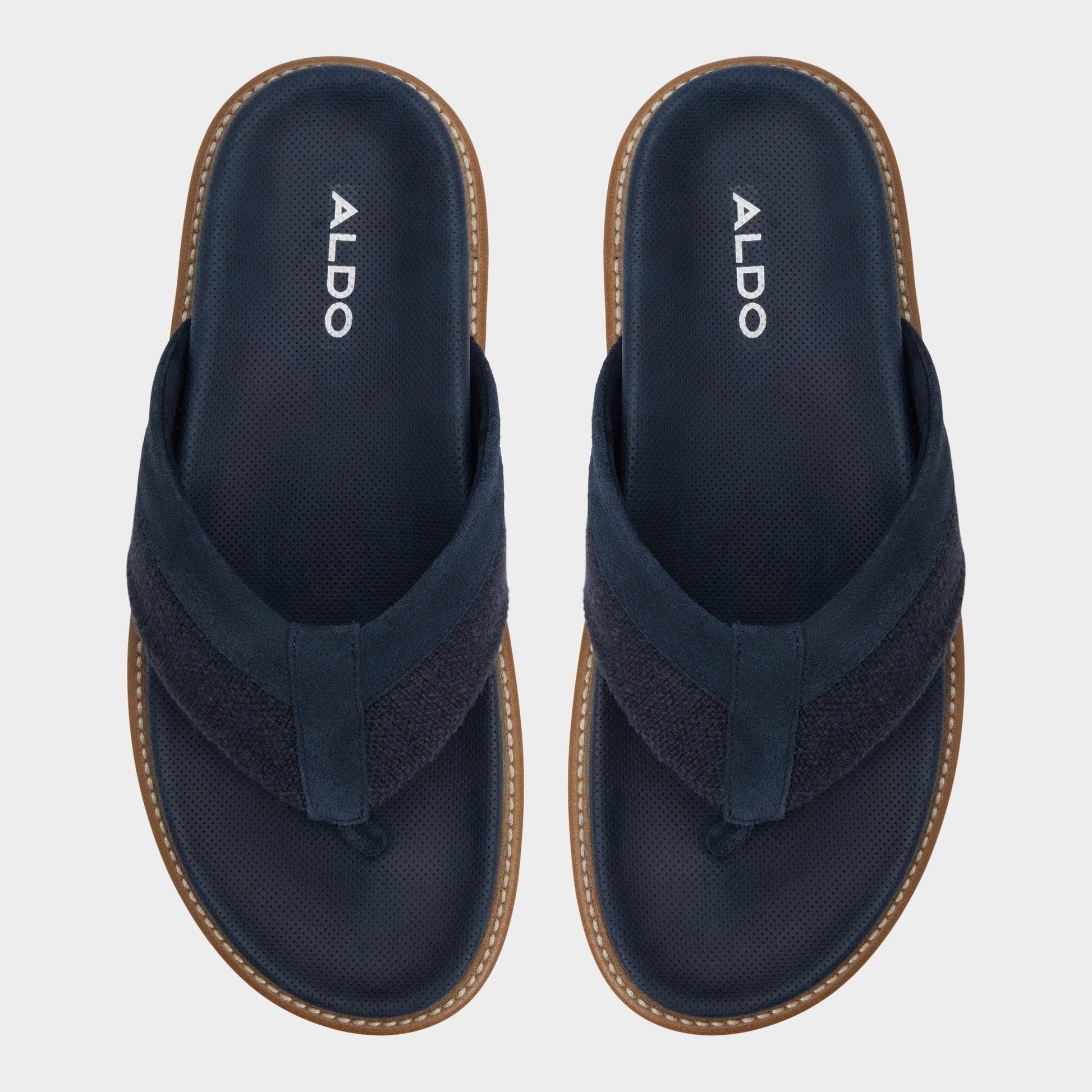 Aldo Beachbreeze Navy Men's Slides - Slide sandal Men