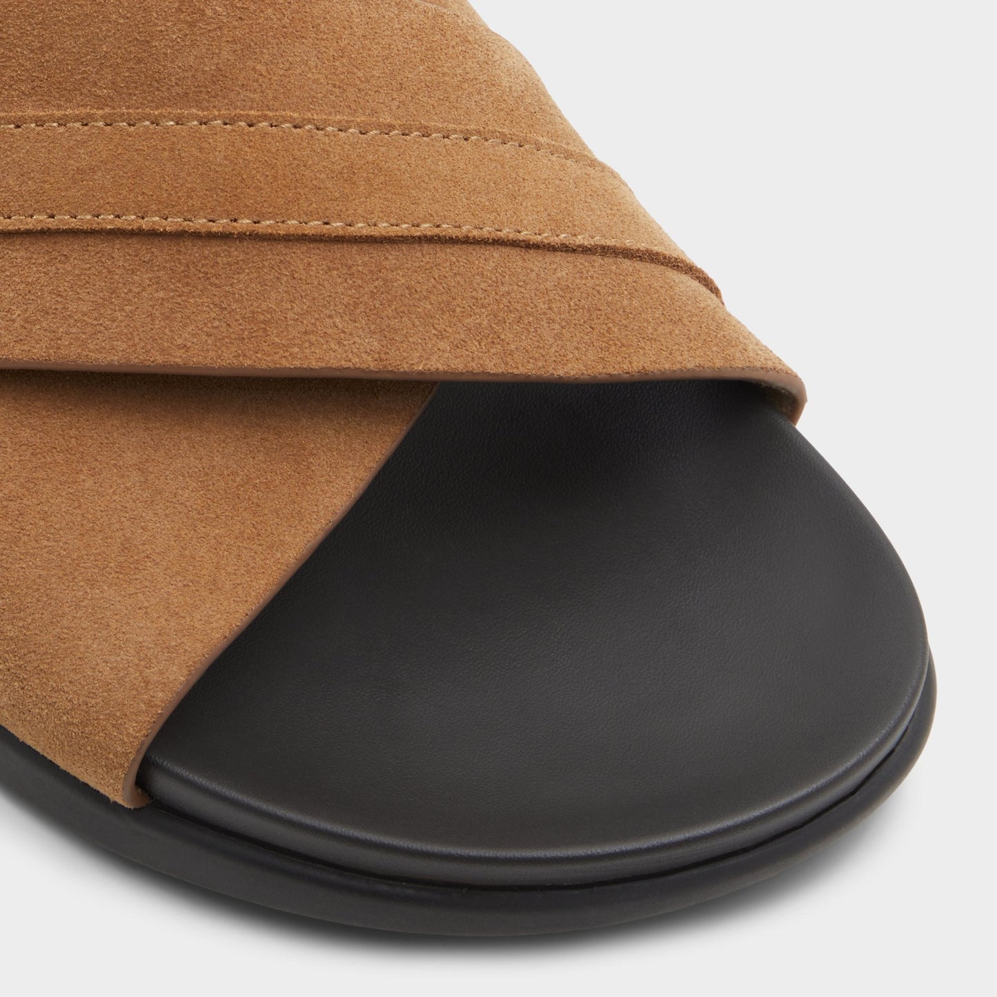 Aldo Delmar Open Brown Men's Slides - Slide sandal Men