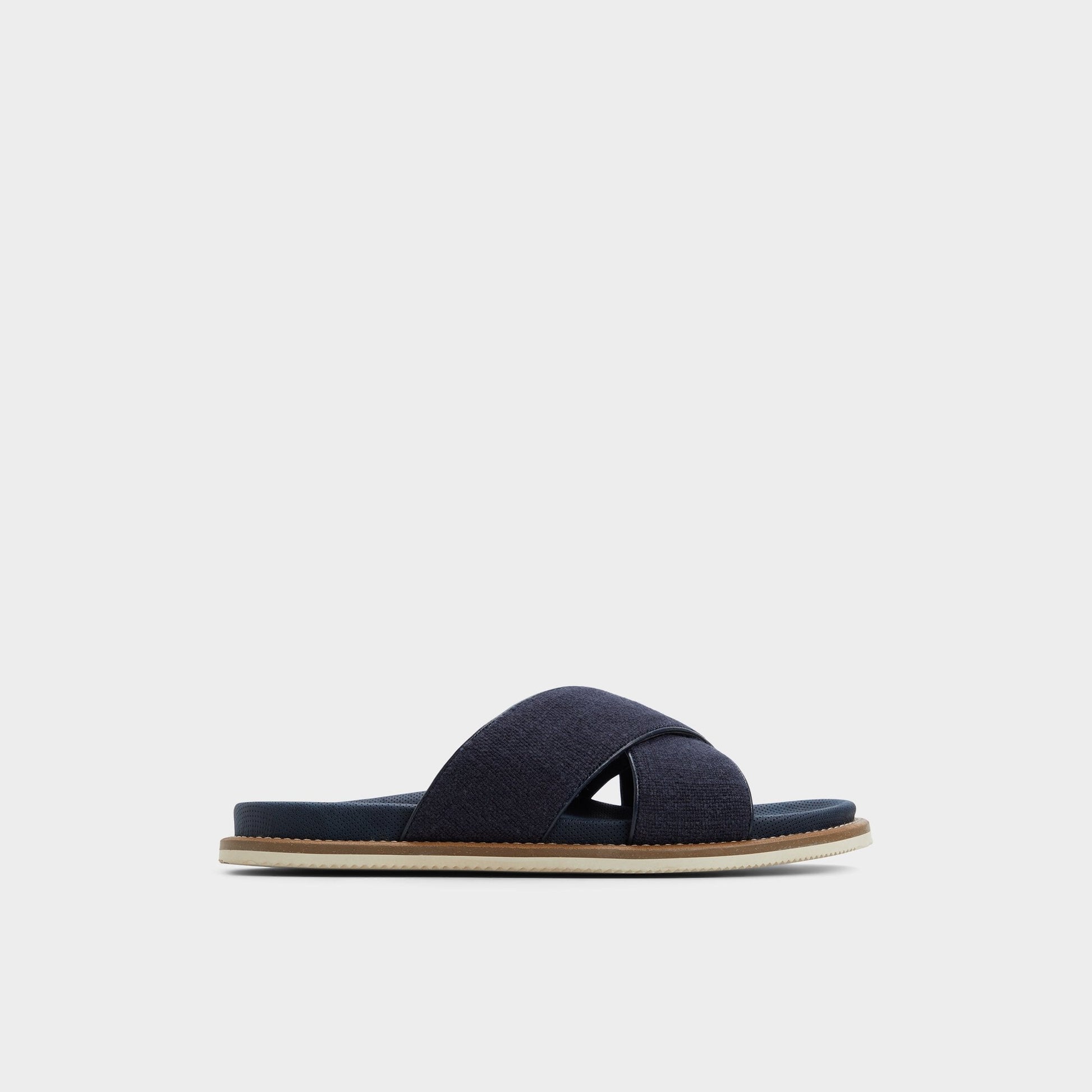 Aldo Marrin Navy Men's Slides - Slide sandal Men