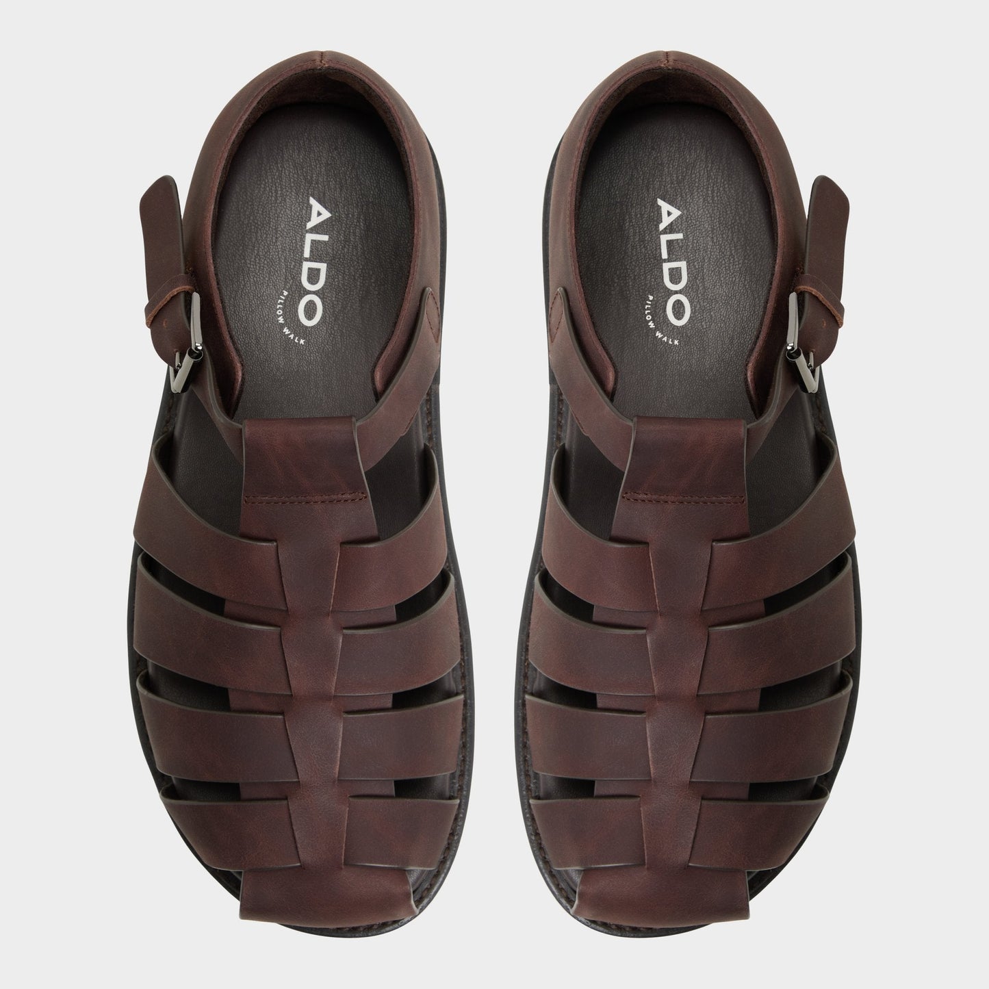 Aldo Wildhaven Brown Overflow Men's Sandals & Slides - Flat sandal Men
