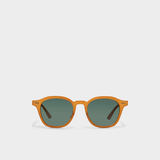 Aldo Kasienx Dark Yellow Men's Round - Round sunglasses Men