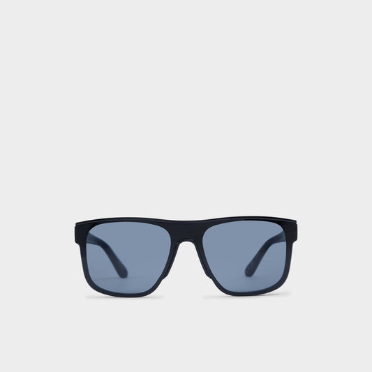 Aldo Tervetes Black Men's Shield - Rectangle sunglasses Men