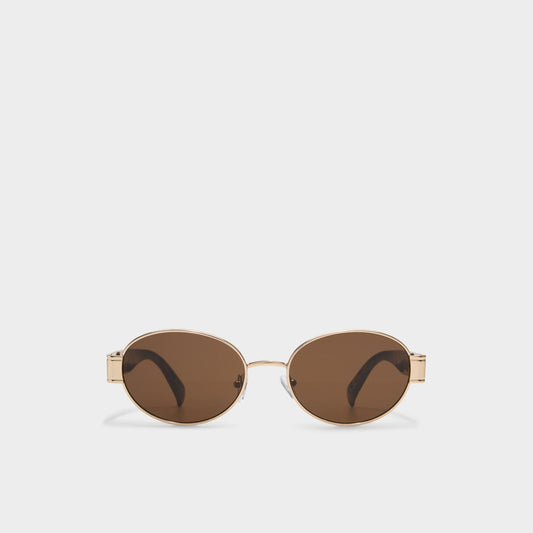 Aldo Sunniesclubx Gold Men's Round - Round sunglasses Men