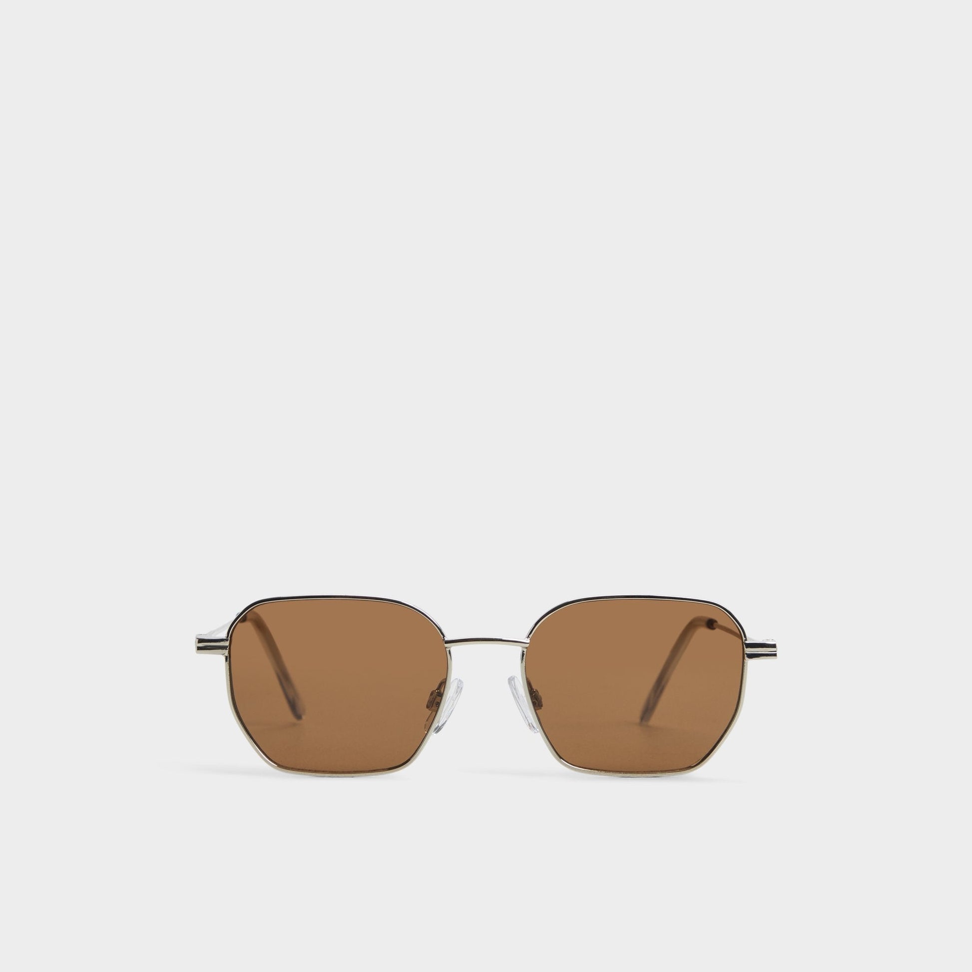 Aldo Flyynn in Silver - Rectangle sunglasses Men