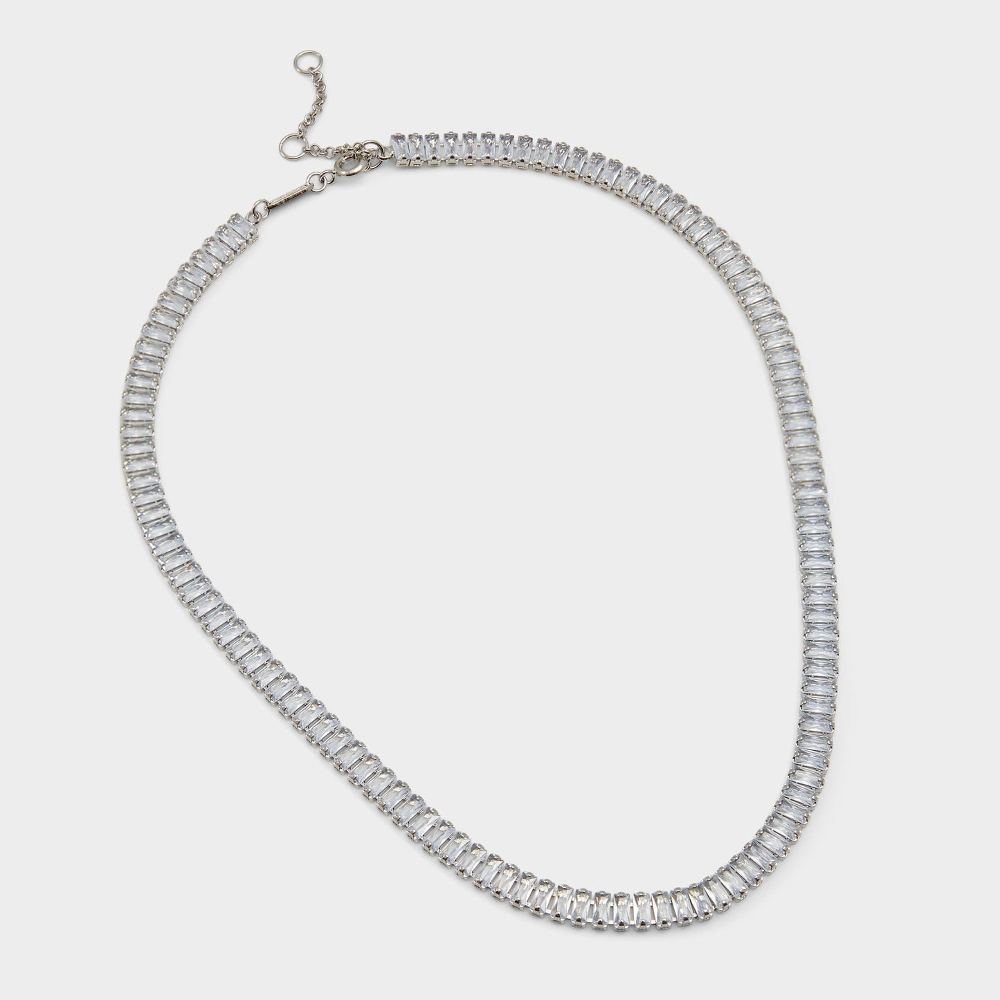 Aldo Maliana Silver/Clear Multi Women's Necklaces - Choker necklace Accessories