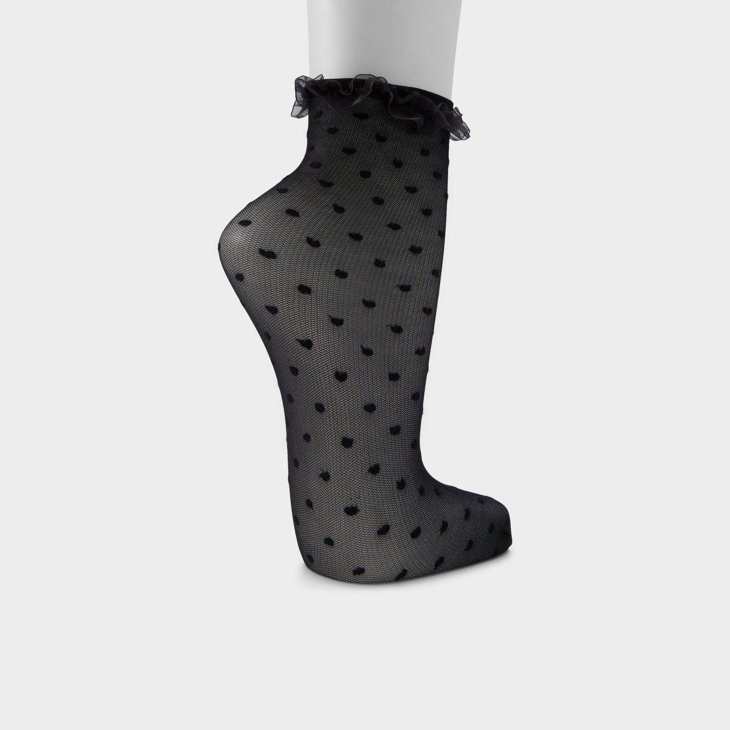 Aldo Polkafrill in Black White - Socks Accessories