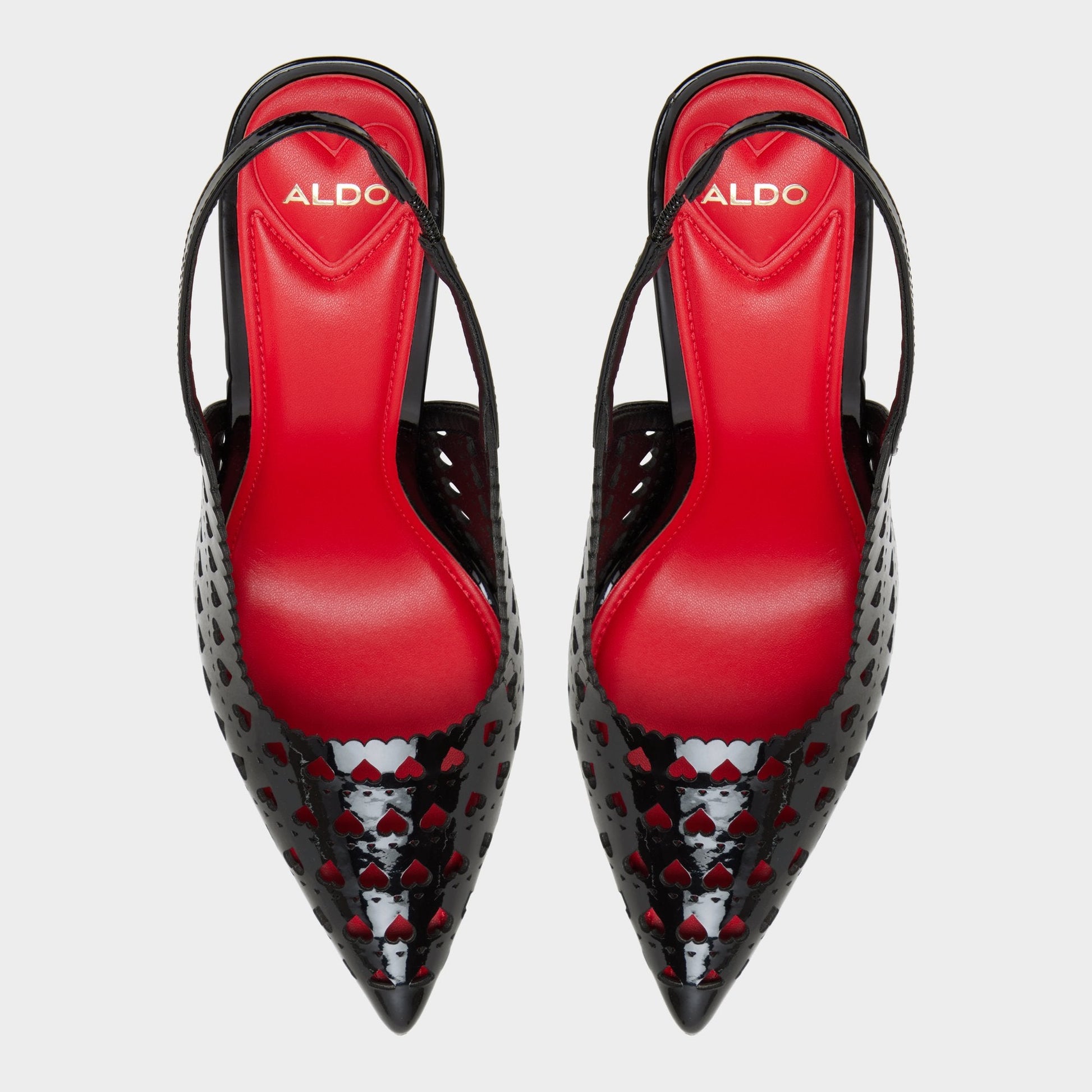 Aldo Lovesling in Black - Sling back high heel, Stiletto heel New