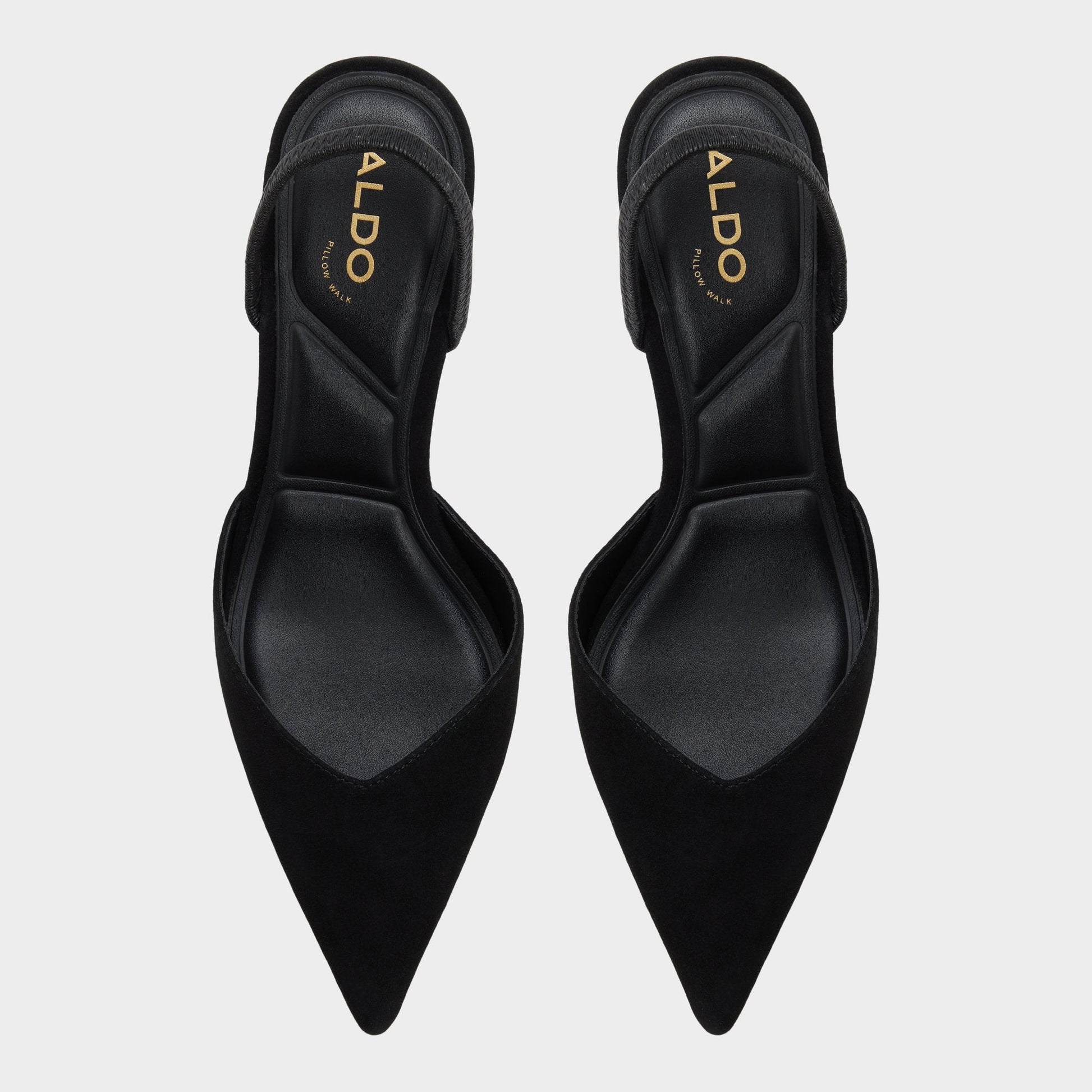 Aldo Re in Jessica Black - Sling back high heel, Stiletto heel New