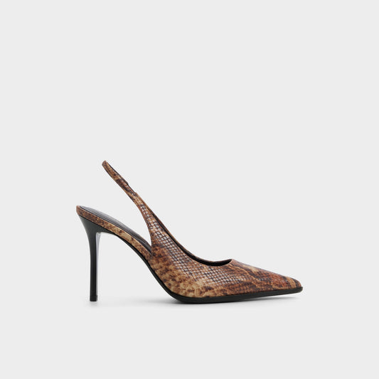 Aldo Re in Samantha Brown Multi - Sling back high heel, Stiletto heel New