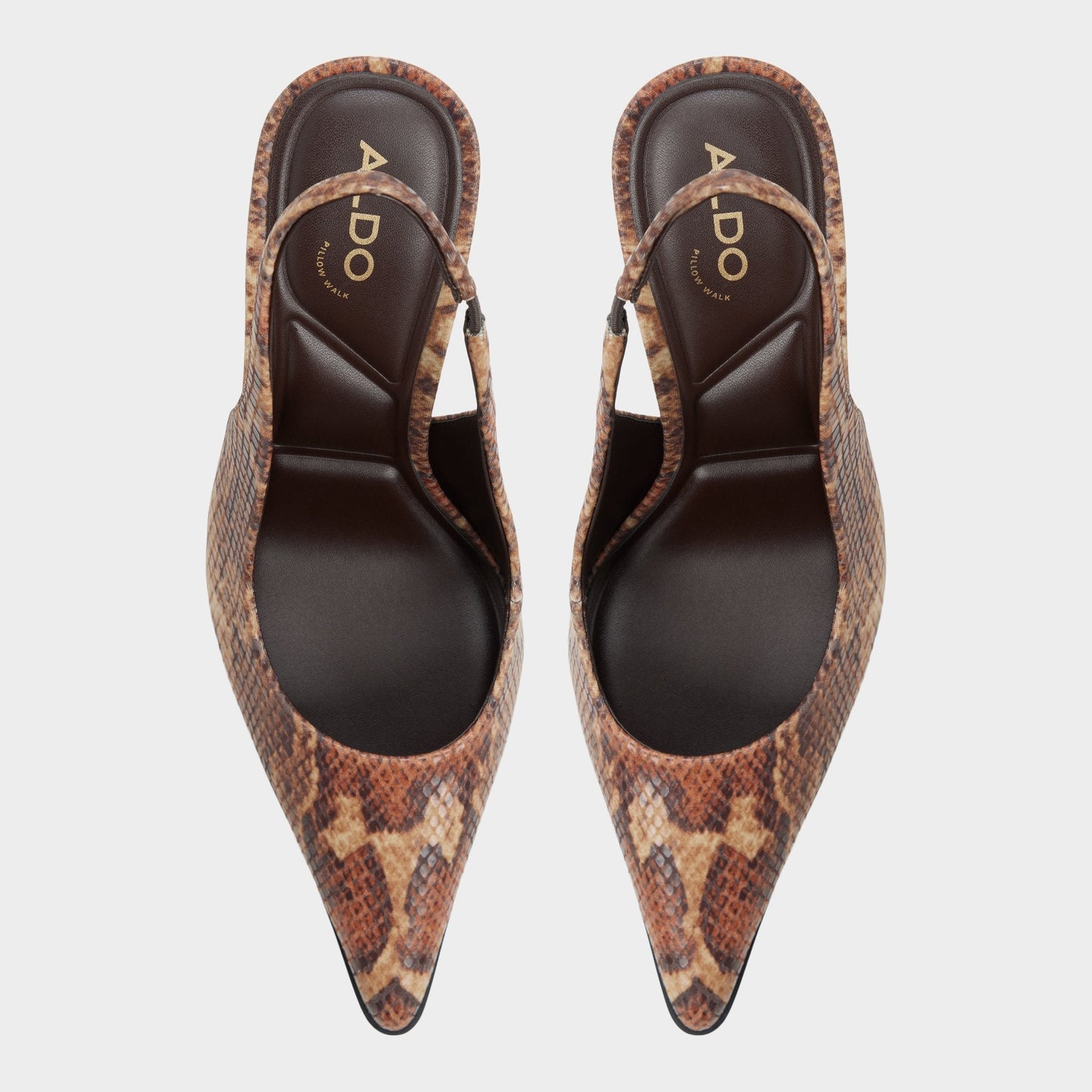 Aldo Re in Samantha Brown Multi - Sling back high heel, Stiletto heel New