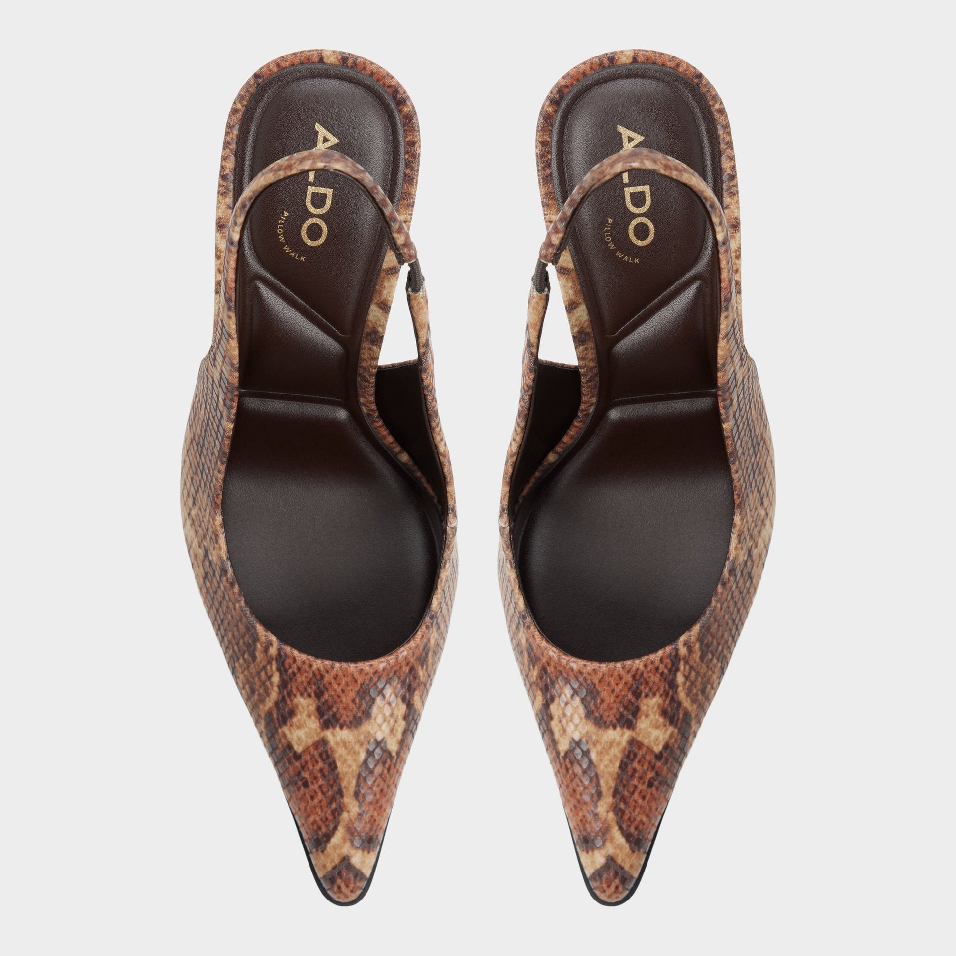 Aldo Re in Samantha Brown Multi - Sling back high heel, Stiletto heel New
