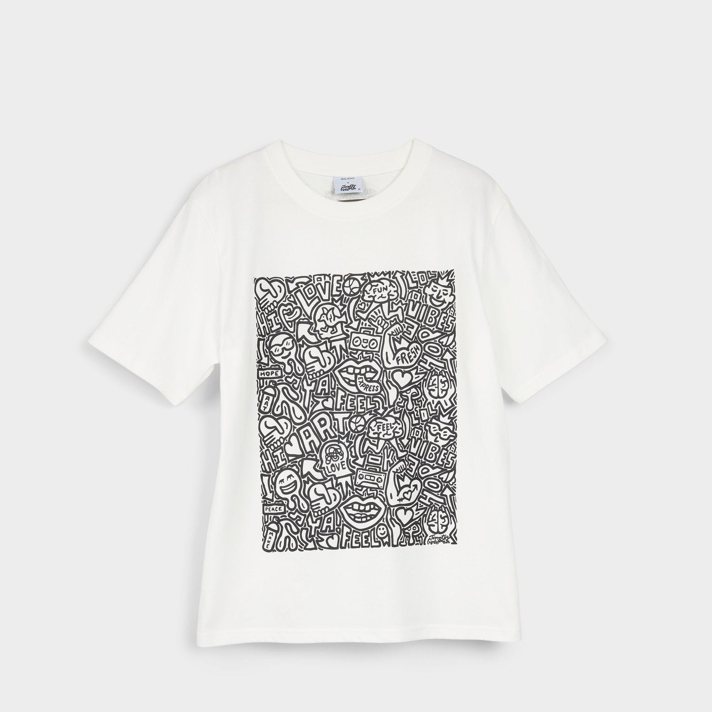 Aldo Timothy in Goodman White Black14038062 - Unisex t-shirt Women