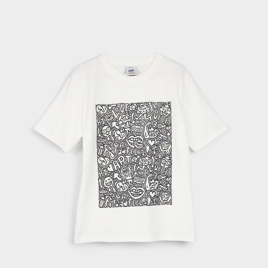 Aldo Timothy in Goodman White Black14038062 - Unisex t-shirt Women