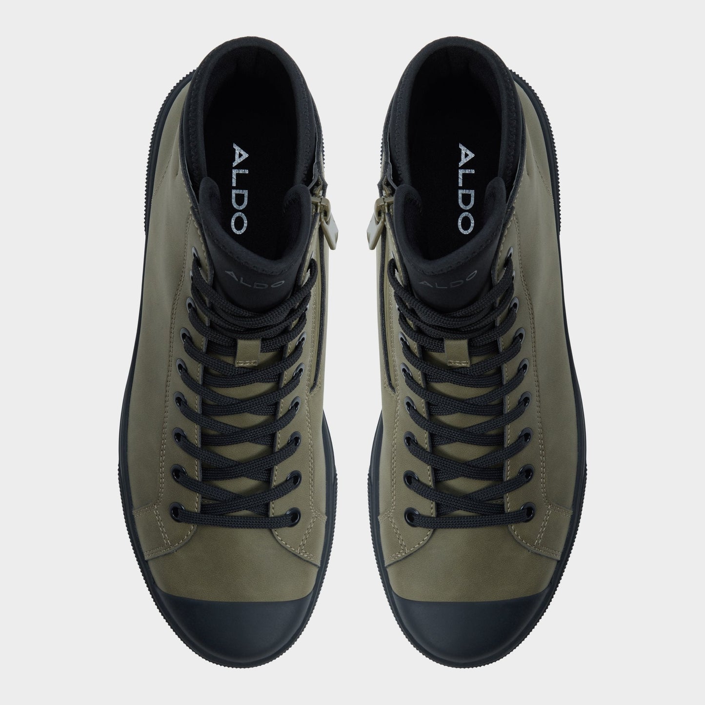 Aldo Esttanqueiro in Olive - Lace-up boot, Cup sole Men