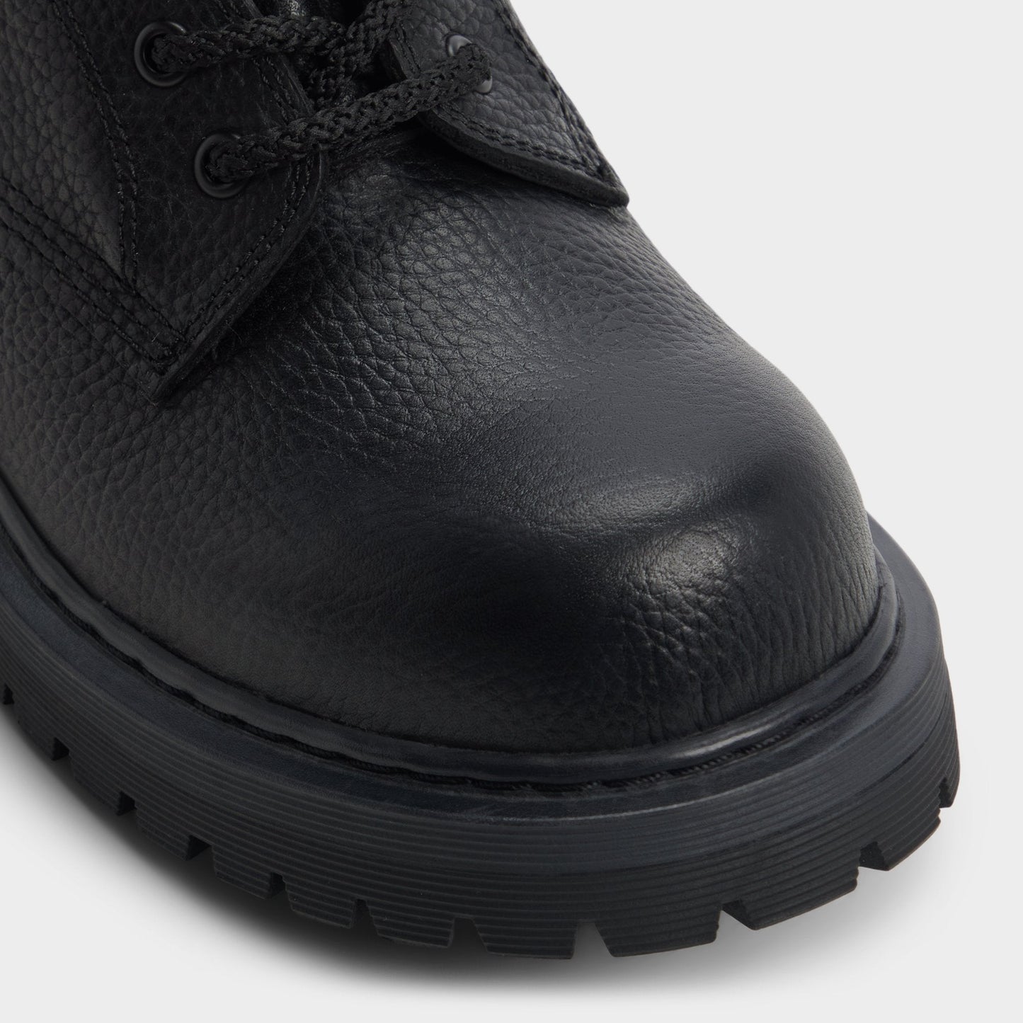 Aldo Doublezero in Other Black - Combat boot, Lug sole Men
