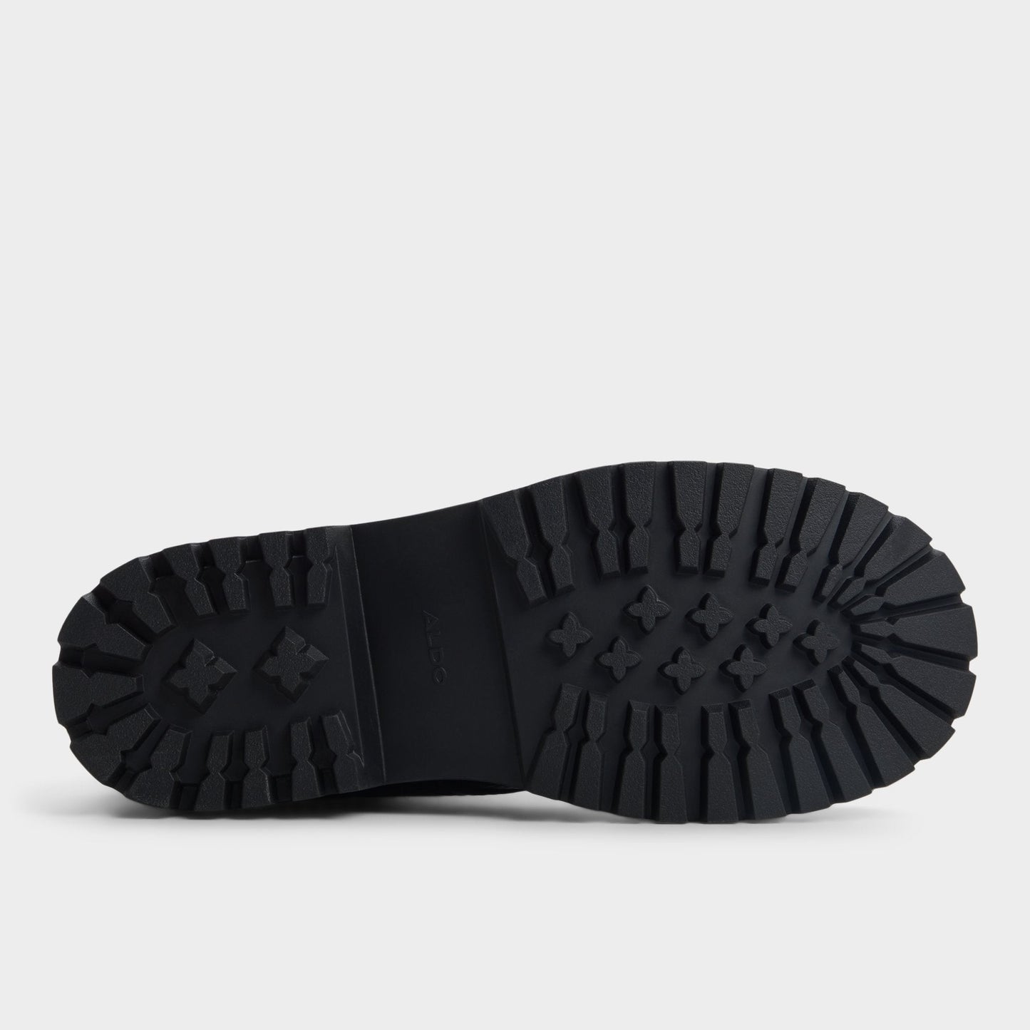Aldo Doublezero in Other Black - Combat boot, Lug sole Men