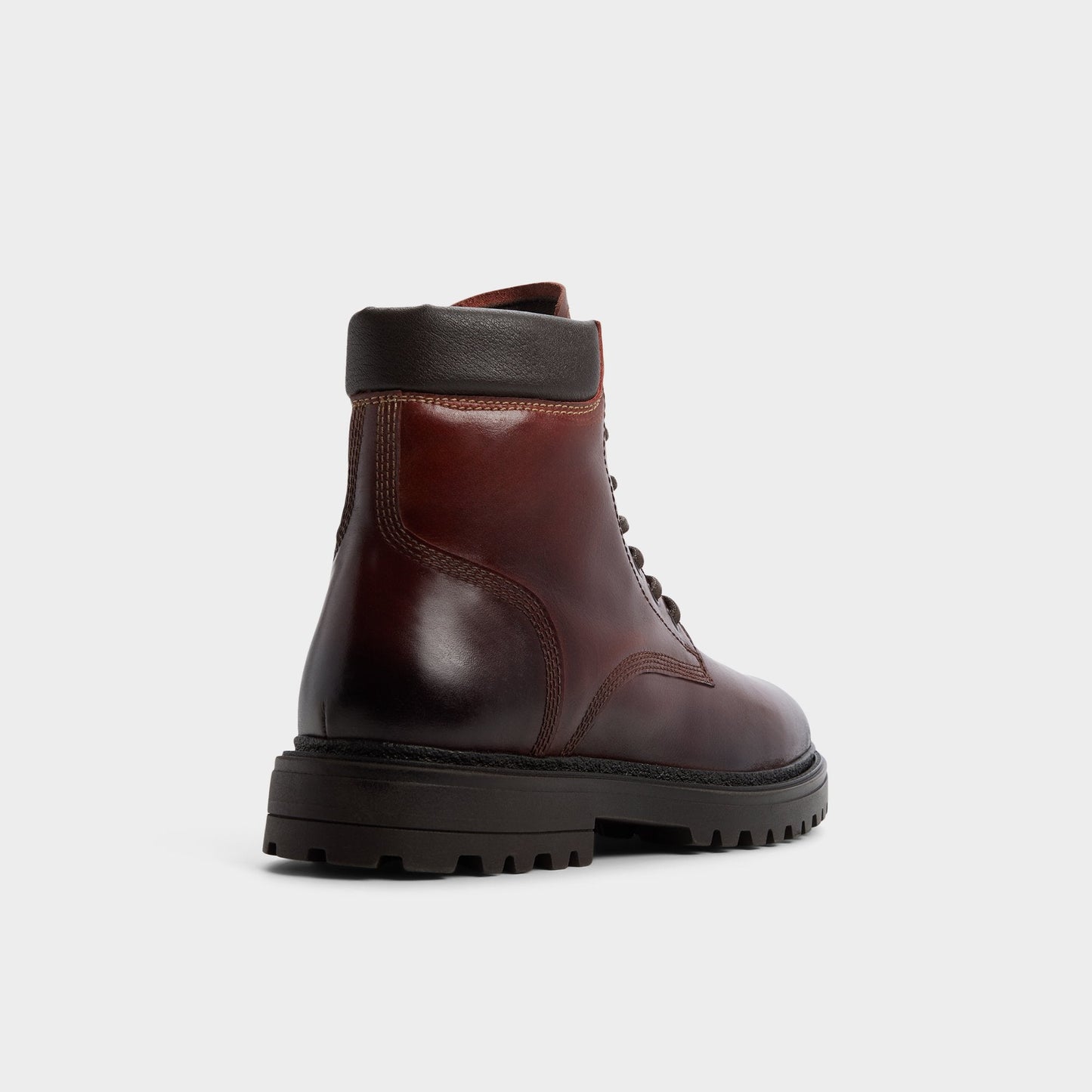 Aldo Draco in Medium Brown - Combat boot, Lug sole Men