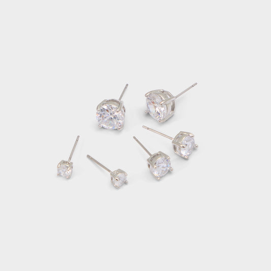 Aldo Alaynia in Silver Clear Multi - Earrings Women|Accessories