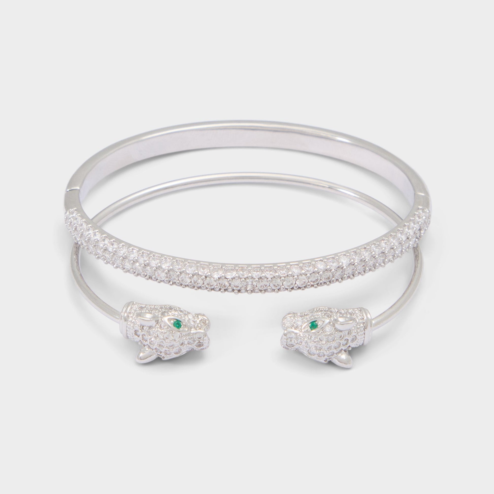 Aldo Albamaelden in Silver Clear Multi - Bangle bracelet Women|Accessories