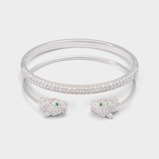 Aldo Albamaelden in Silver Clear Multi - Bangle bracelet Women|Accessories