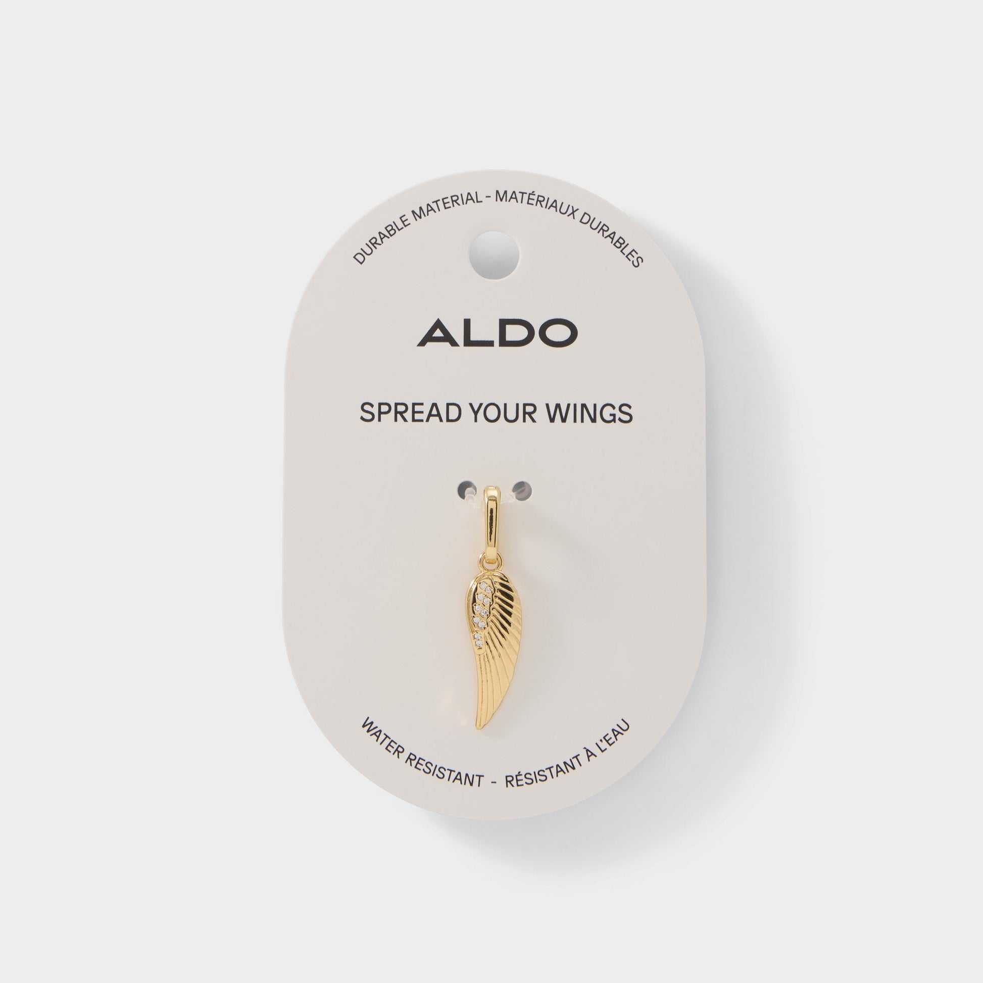 Aldo Angelwing in Gold Clear Multi - Jewelry charm Women|Accessories