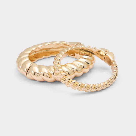 Aldo Twistedd in Gold - Bangle bracelet Women|Accessories