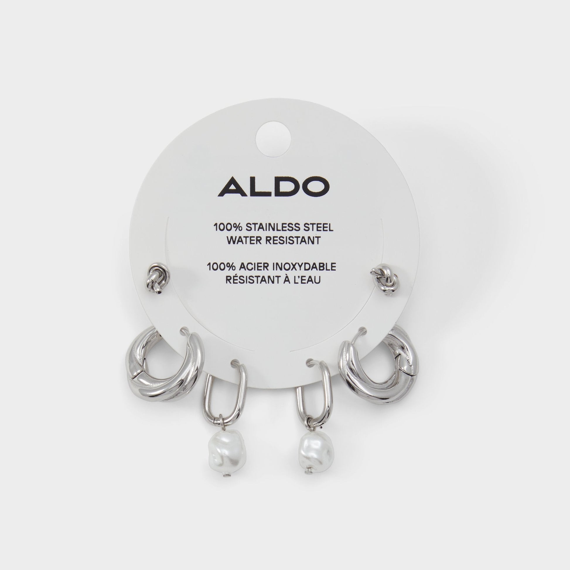 Aldo Loveknots Silver Women's Aldo Sport Club - Earrings Women|Accessories